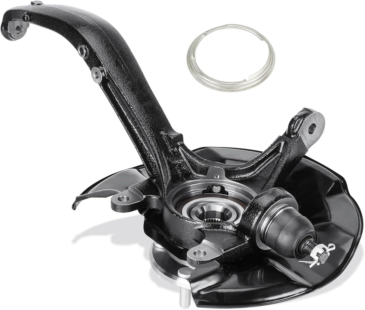 Front Right Side Steering Knuckle & Wheel Bearing Hub Assembly Compatible with Honda Accord 2008-2012, for Acura TSX 2009-2014, 