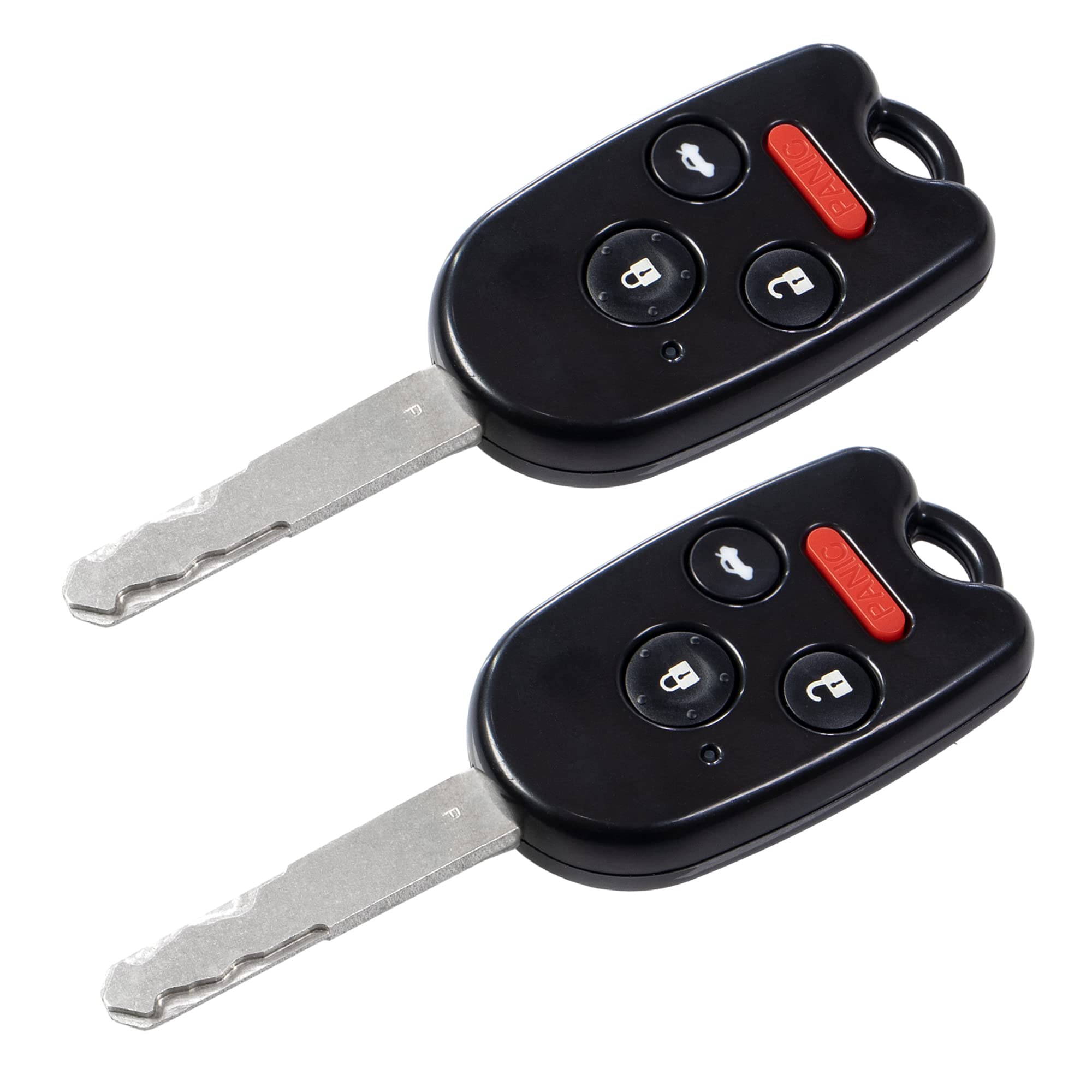 STAUBER Best Honda Key Shell Replacement for Accord, Ridgeline, Civic, and CR-V - KR55WK49308, N5F-A05TAA, N5F-S0084A - NO LOCKS