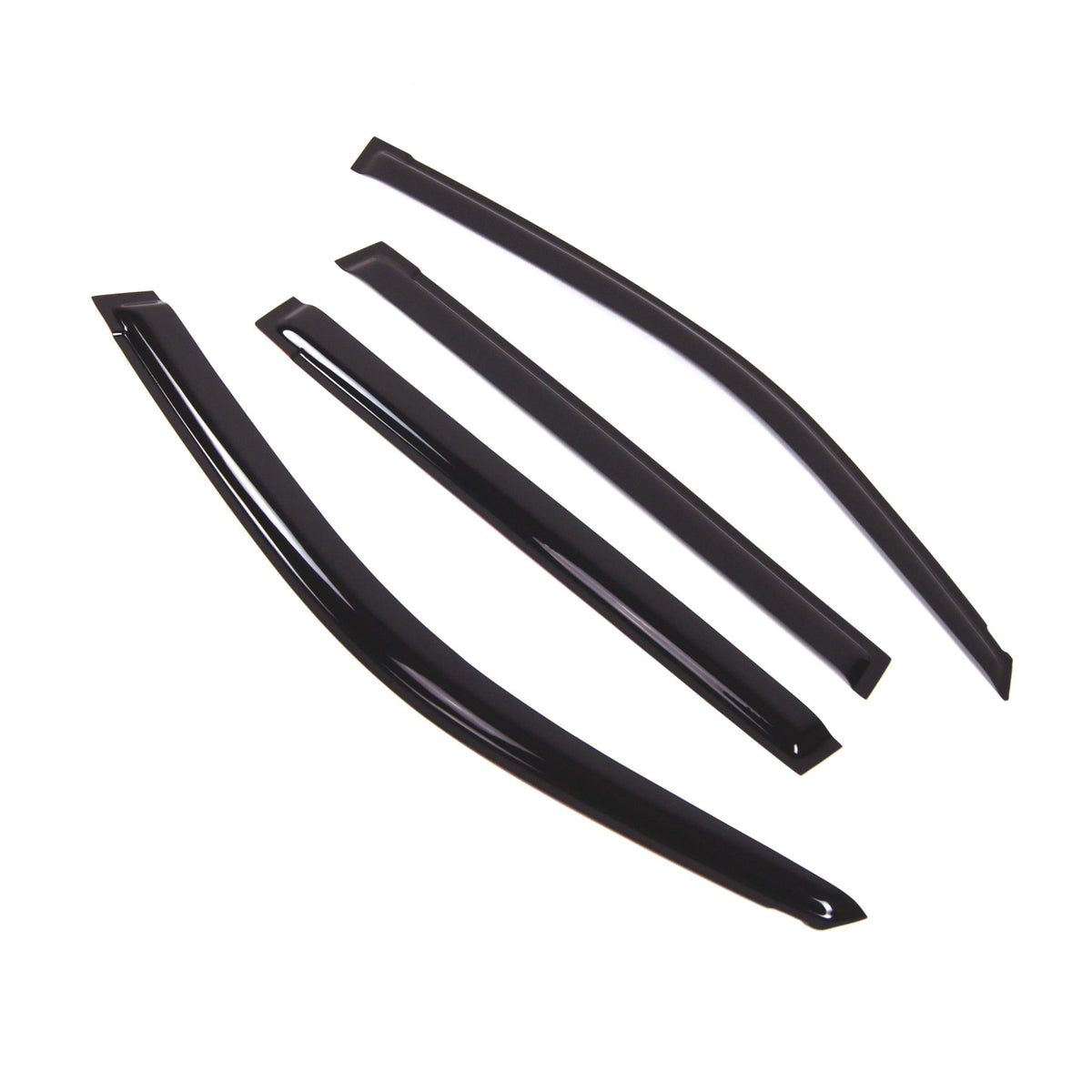 Tuningpros Outside Mount Window Vent Visors Rain Guards Compatible With Gx460 2017-2018 | Side Window Wind Deflectors Rain Shiel