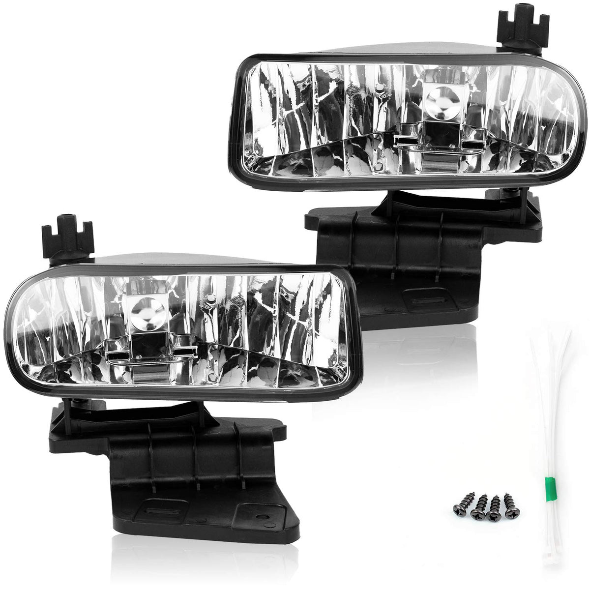 Rp Remarkable Power, Fog Lights For 1999-2002 Silverado 1500 2500, 2000-2001 Silverado 3500, 2000-2006 Suburban/Tahoe(Not For Mo