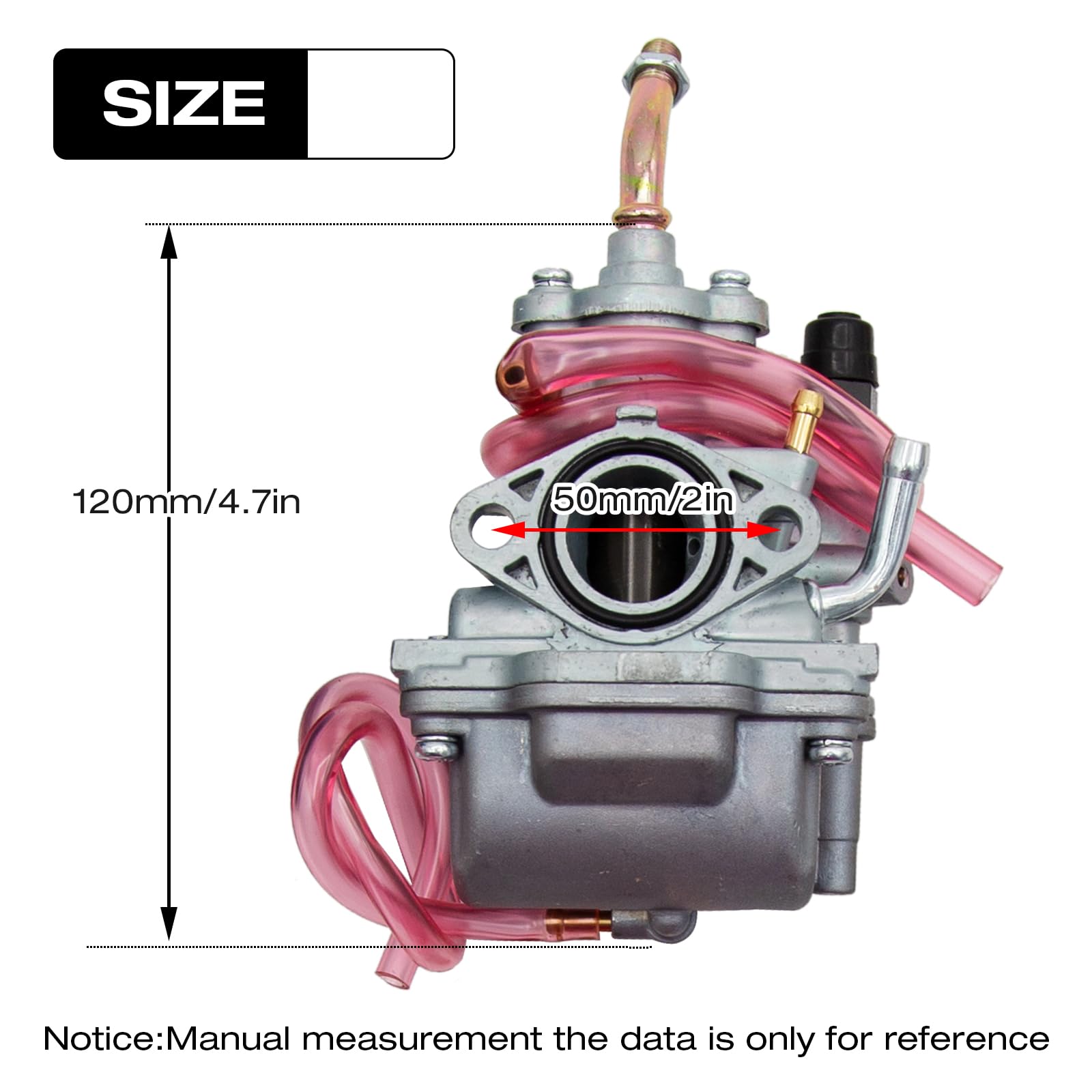 Aynaxcol TTR90 Carburetor with Air Filter & Valve Petcock Replacement for Yamaha TTR90E 2003-2005, TTR90EV 2006, TTR