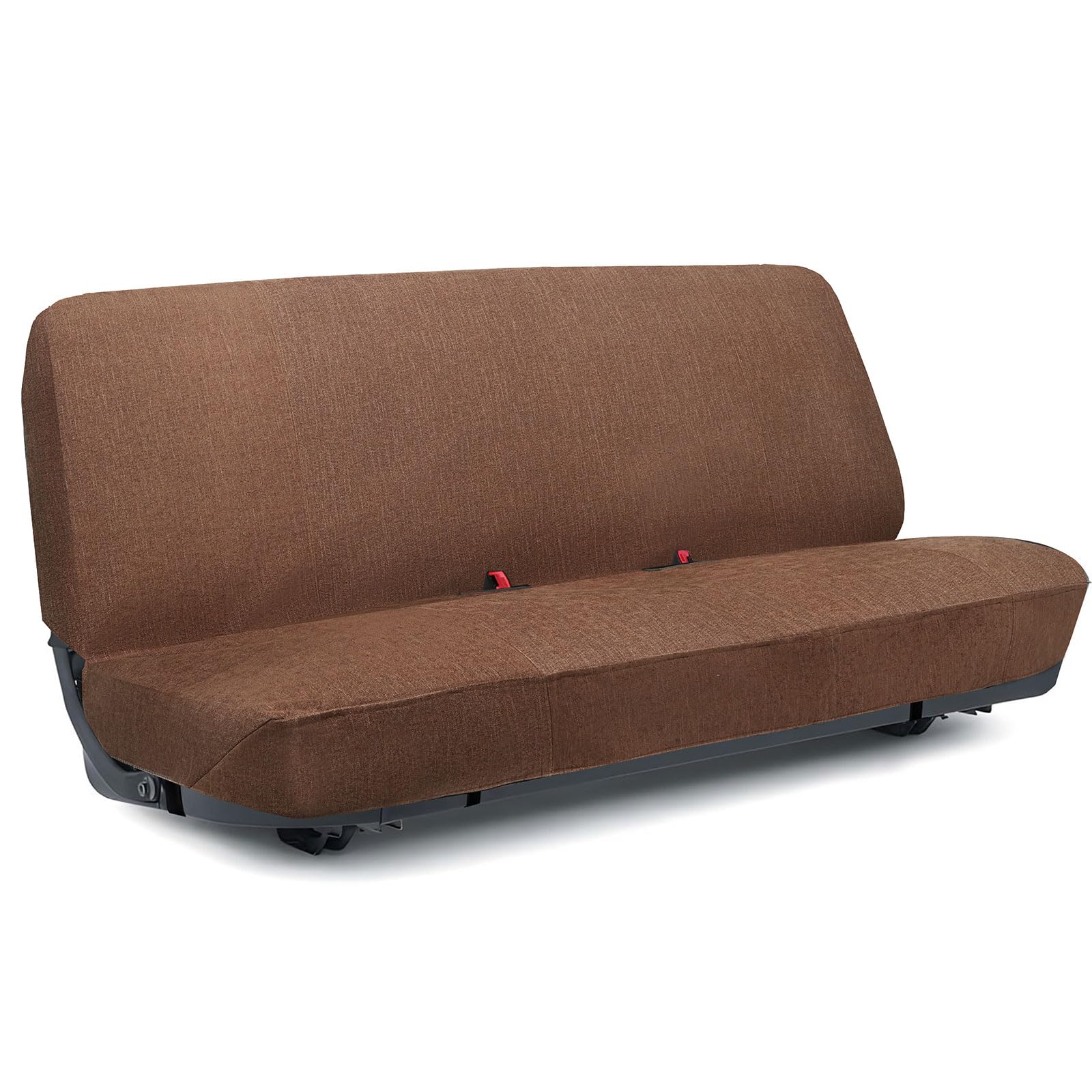 Leader Accessories Special Yarn Blanket Full Size Old Pickup Trucks Bench Seat Cover Universal Work with Bench Seats Brown