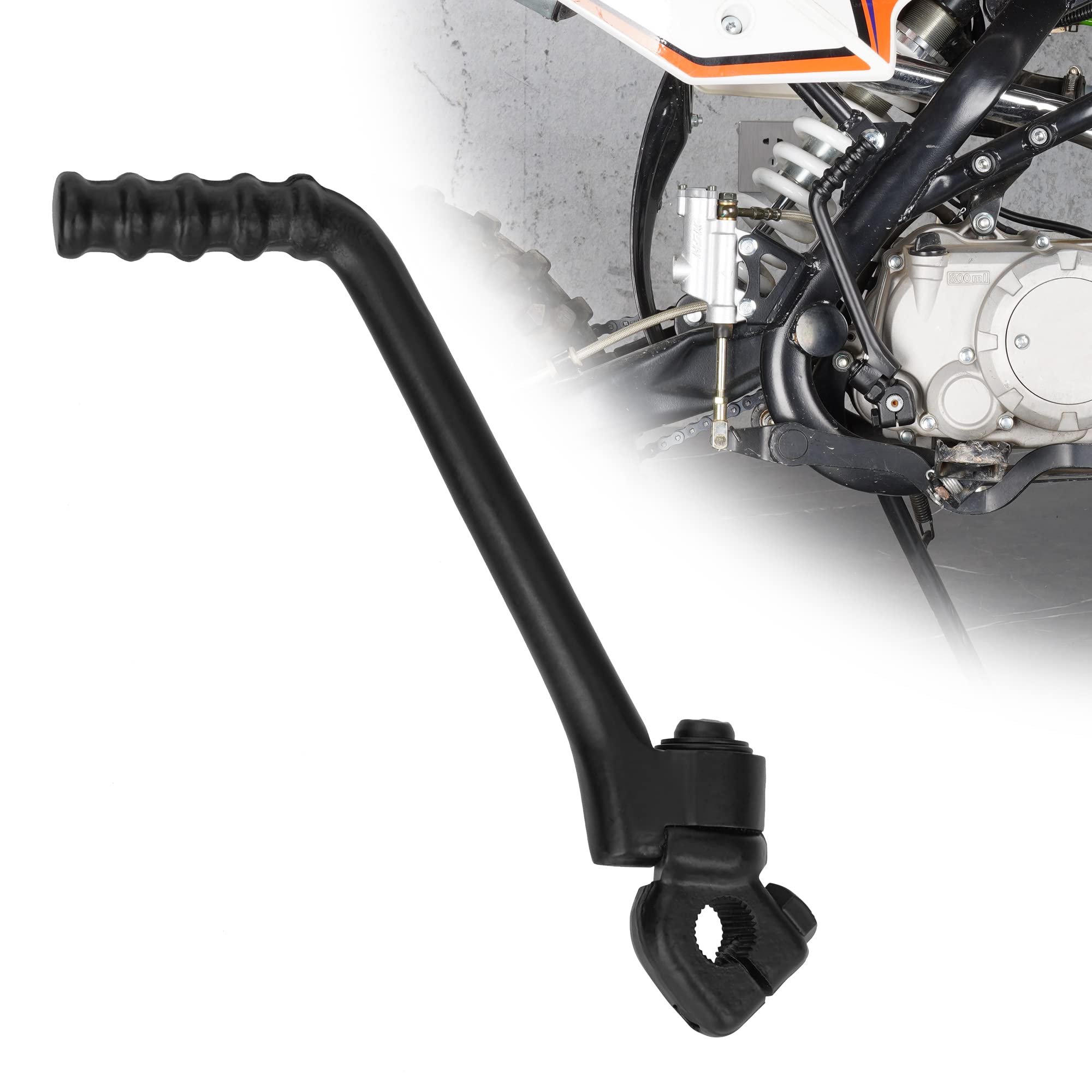 WEIYINGSI 13mm Kick Starter Pedal Lever for 50cc 70cc 90cc 110cc 125cc Engine Pit Dirt Bike Motorcycle Lifan YX SSR XR50 CRF50 T