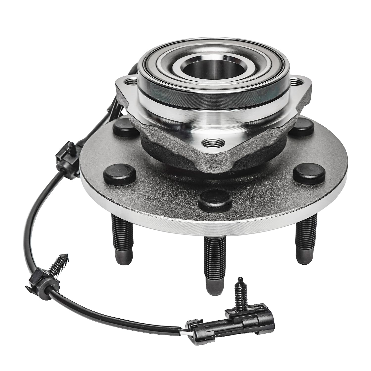 Detroit Axle - 4Wd Front Wheel Bearing Hub For Chevy Gmc Silverado Sierra Yukon Xl Avalanche Suburban 1500 Tahoe Cadillac Escala