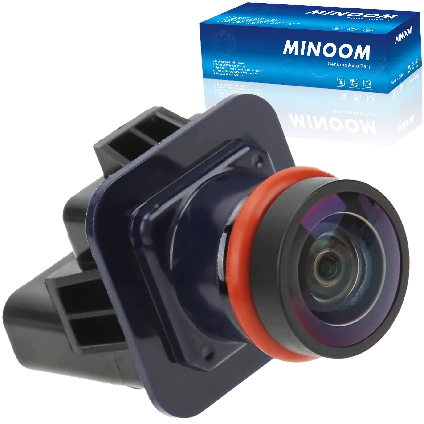 Minoom Eg1Z-19G490-A Rear View Backup Assist Parking Camera Replacement For For D Taurus Police Interceptor 13-19, Special Servi