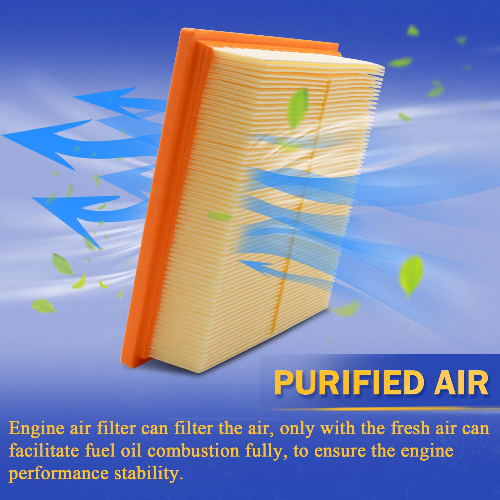 CA10755 Engine Air Filter for 2010-2022 Toyota Avalon Camry Highlander Sienna Lexus ES350 NX200T NX300 RX350 Dodge Durango Jeep