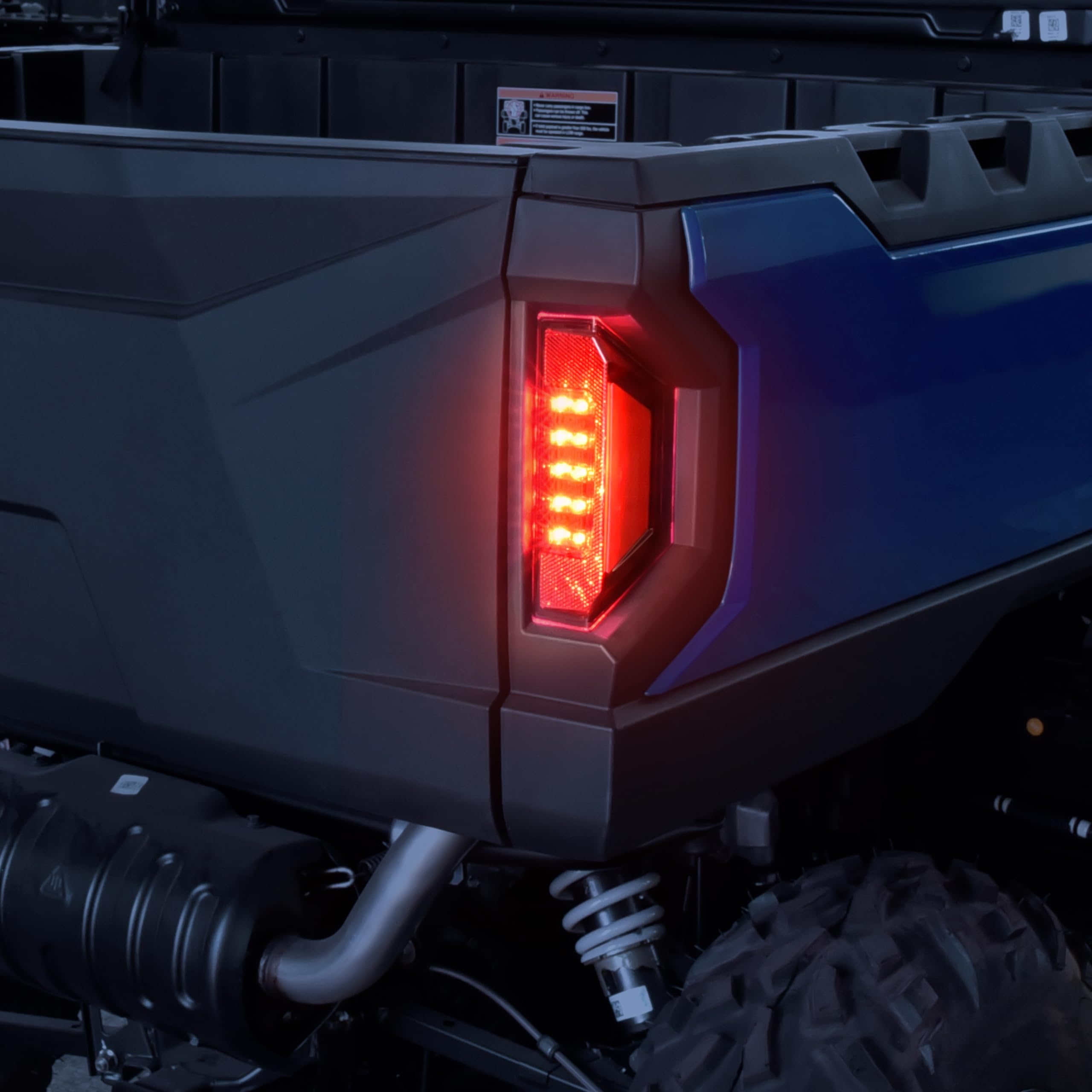 Sautvs Utv Tail Lights For Polaris Ranger 1000 900 570/ General, Red Led Taillights Rear Brake Stop Lights For Polaris Ranger 90