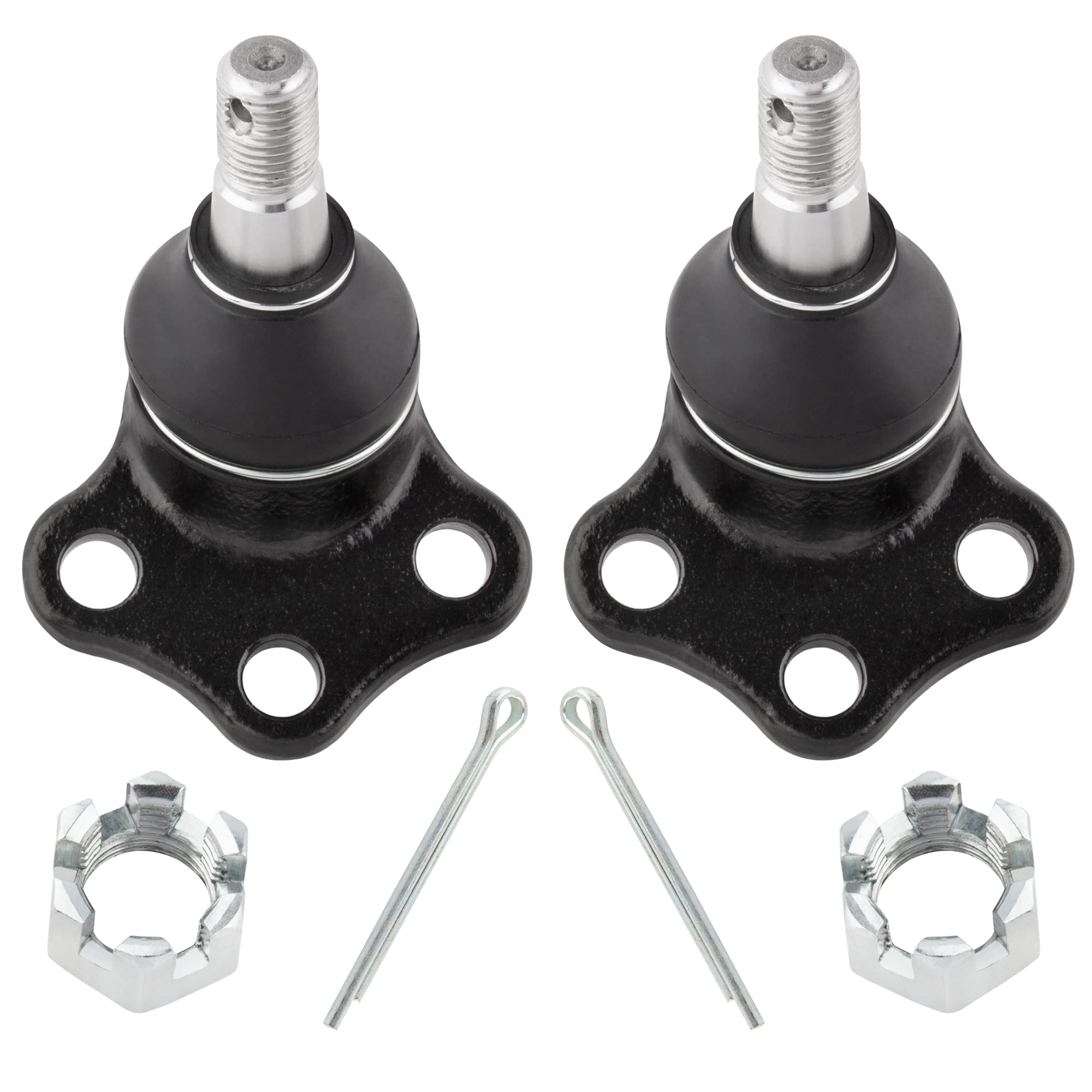 BOXI (Set of 8) 4WD Front Upper Lower Ball Joints Inner Outer Tie Rods Front Suspension Kit Fit for Dodge Dakota 2000-2004 | for