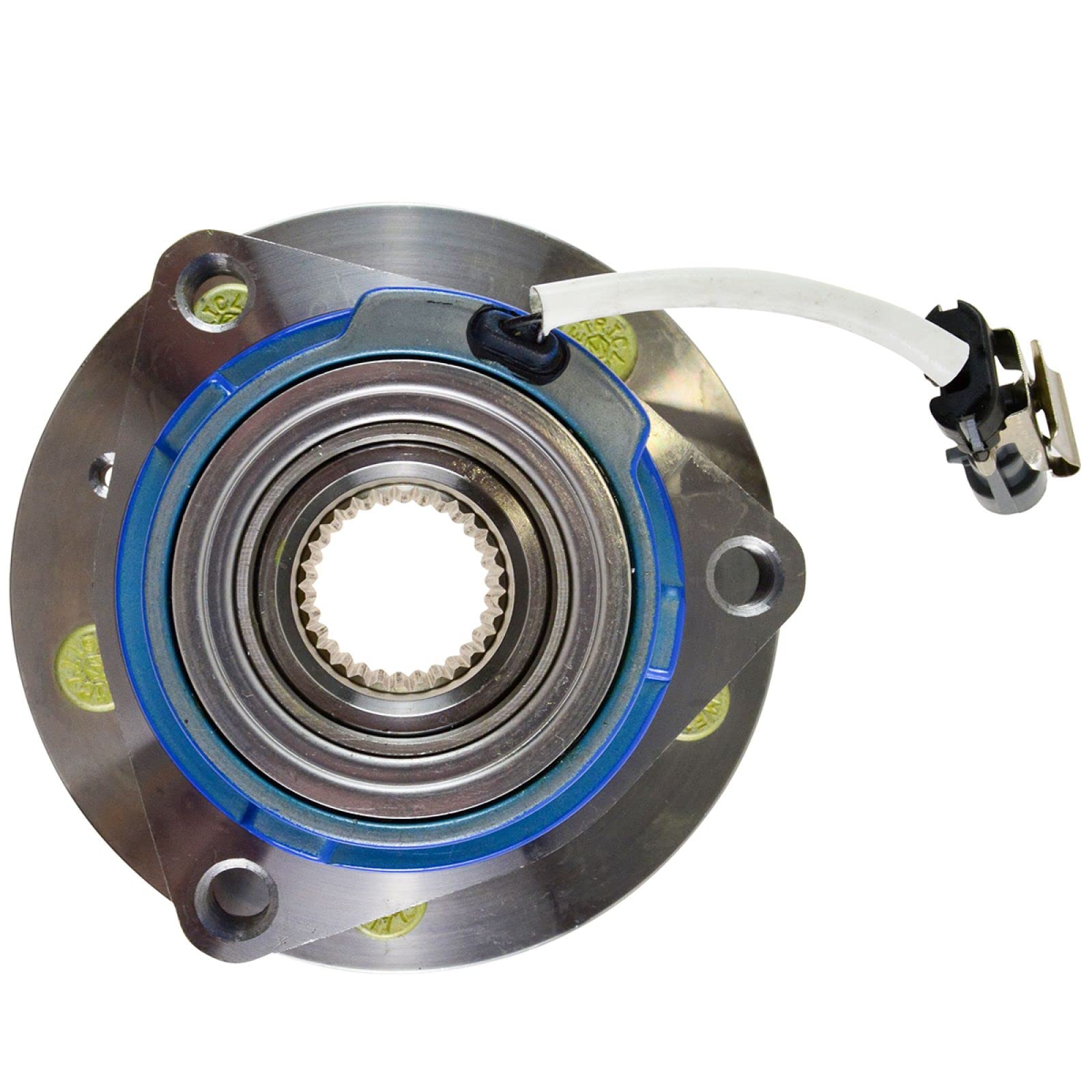 Trq Front Left Right Rear Wheel Hub Bearing Assembly Driver Passenger Side Compatible With 2003-2007 Cadillac Cts 2005-2011 Sts