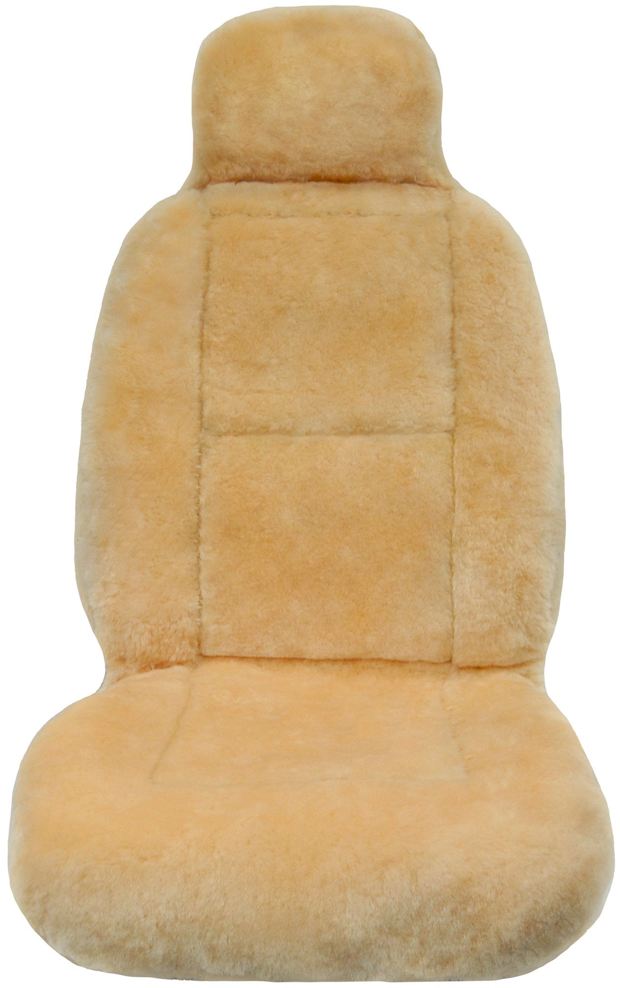 Eurow Australian Merino Sheepskin Car Seat Cover, Plush Universal Fit For Most Vehicles, Summer Cool & Winter Warm, Side Airbag