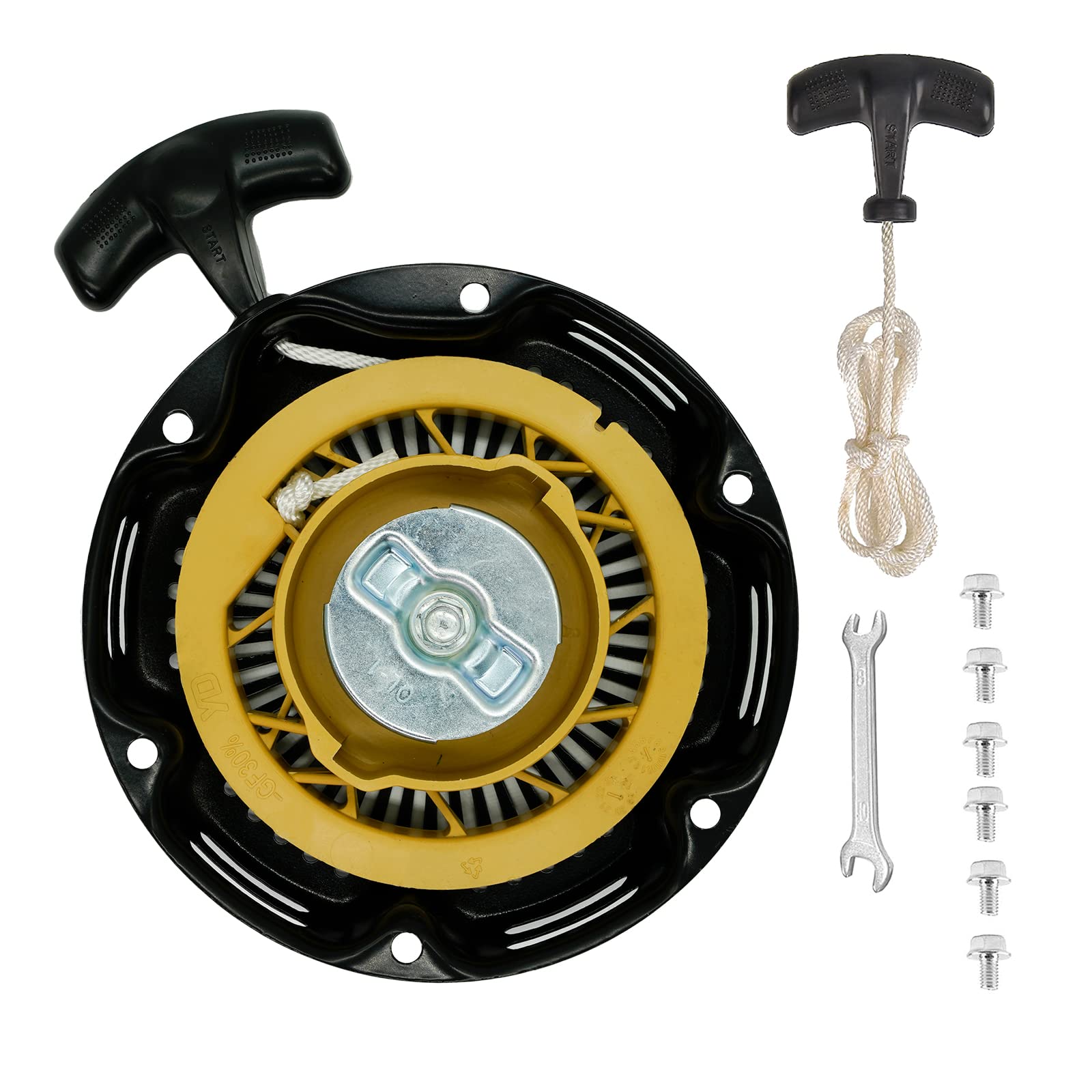 Jmchstore Pull Start Recoil Starter Assembly For Coleman Ct100U Cc100X 98Cc, Predator 79Cc 3Hp Engine, Massimo Mb100 79Cc Mini B