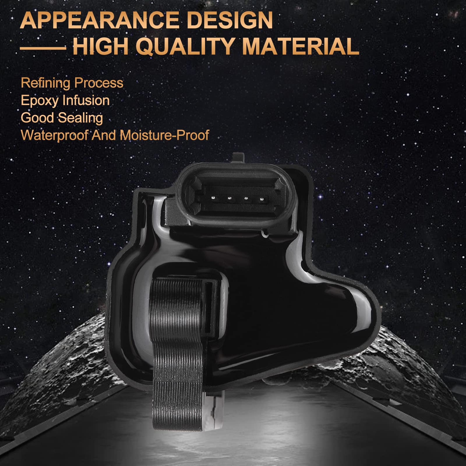 Ignition Coil Pack Compatible With Chevy Tahoe Silverado Avalanche Suburban 1500 2500 3500 For Gmc For Sierra For Cadillac Escal