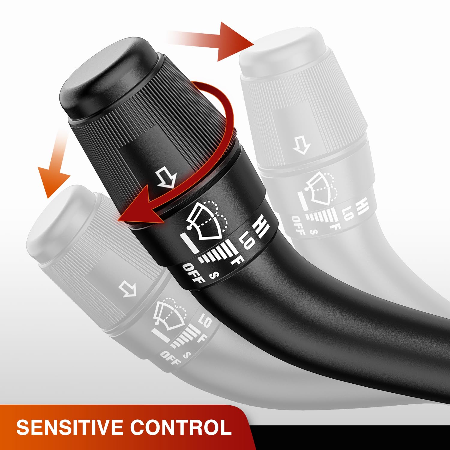 Nilight Turn Signal Switch Compatible With Ford 1999 2000 2001 2002 2003 2004 F150 F-150 F-250 F-350 F-450 F-550 Super Duty F650 F750 Lincoln Blackwood Windshield Wiper Combination