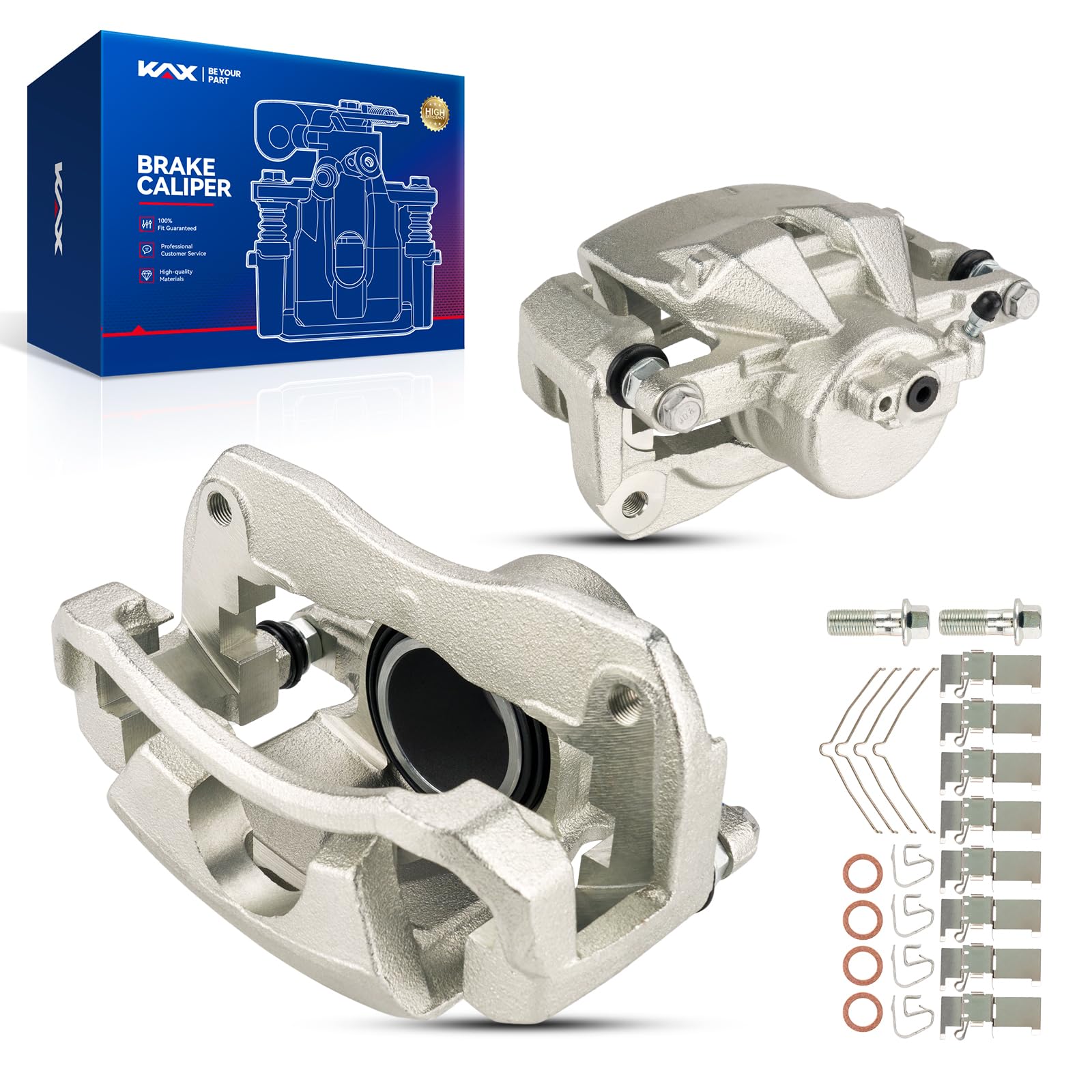 Kax Disc Brake Caliper Assembly Fit For Toyota Camry 2007-2017, Lexus Es350 2007-2012 2016-2018, Toyota Avalon 2008-2018, Front