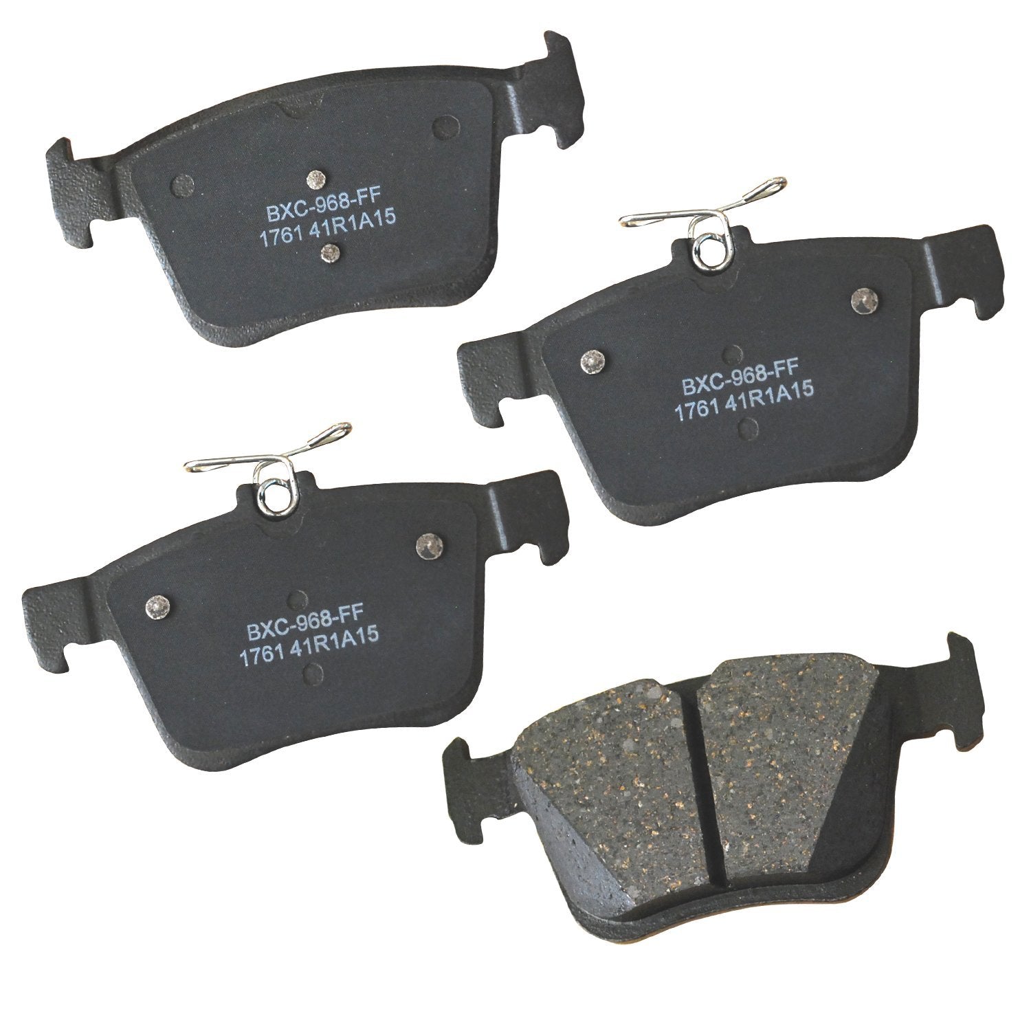 Bendix Premium Sbc1761 Ceramic Rear Brake Pads For Audi A3,Quattro,Sportback E-Tron,Q2,Q3,Rs3,S3,Tt,Rs Tts Mg Gt,Seat Ateca,Leon