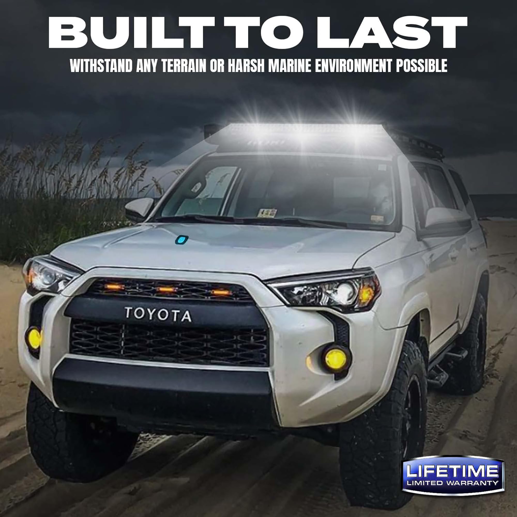 Black Oak Dual Row Infrared Led Light Bar 10- Inch 850Nm - Combo Optics Ip69K Rating Night Vision Tactical Led Light Bar For Off-Road Trucks, Jeep, Atv, Utv, Boats, Fog Driving, Hunting