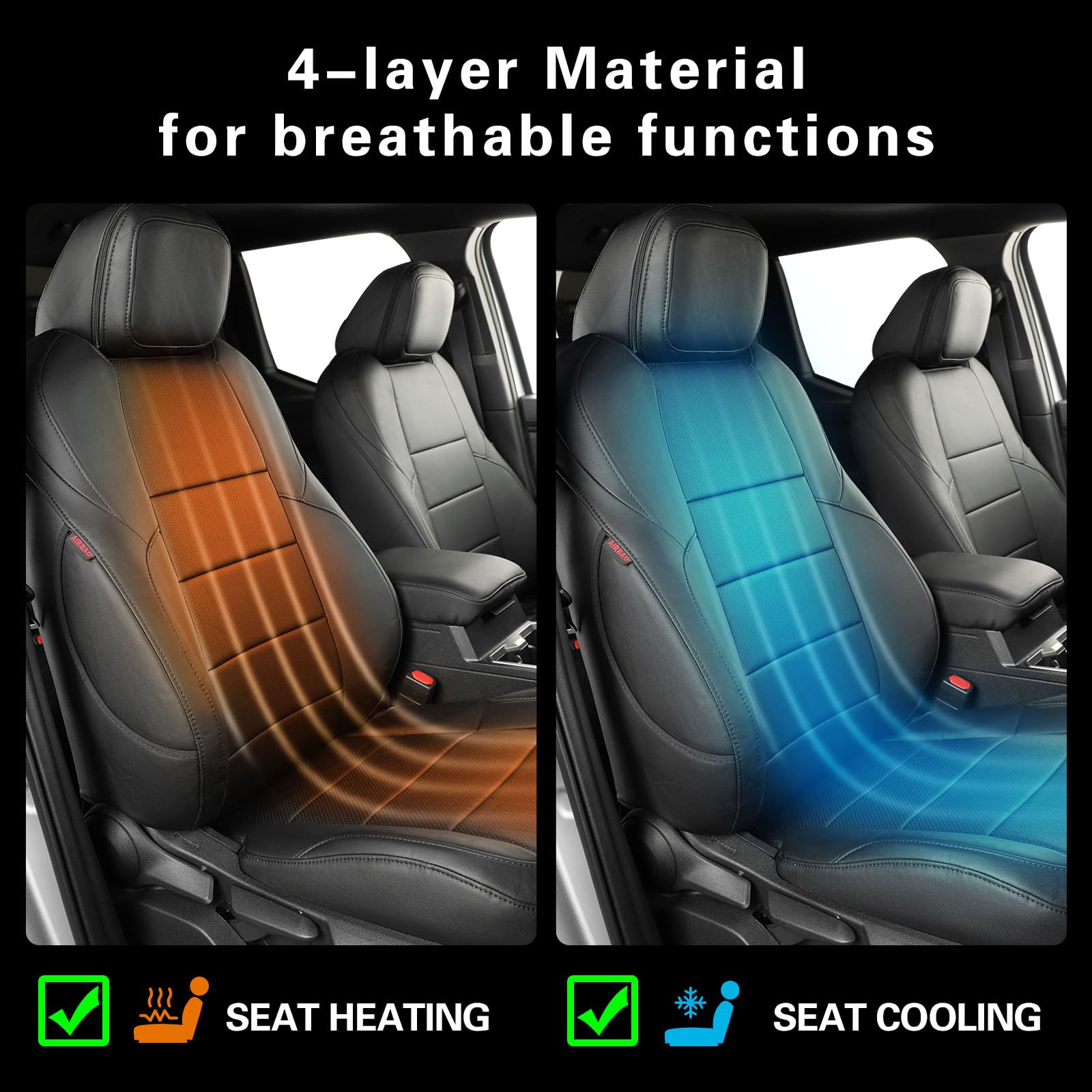 Coverdream Custom Fit Seat Covers For 2024 2025 Toyota Tacoma(Petrol) Double Cab Sr,Sr5,Trd Sport,Trd Off-Road,Limited,Full Cove