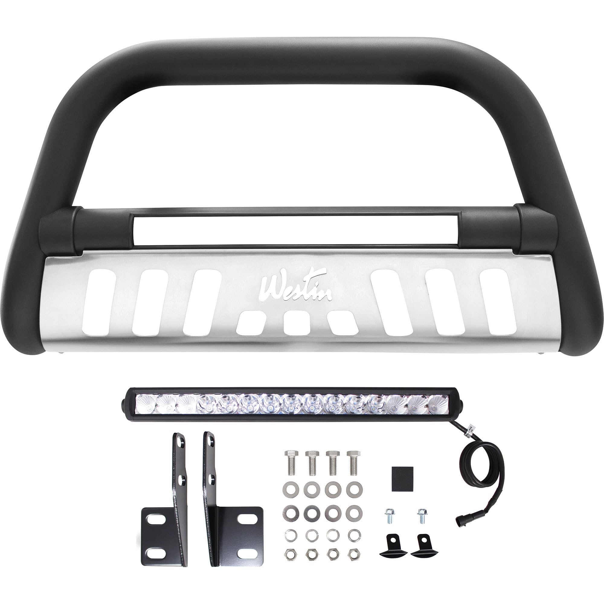Westin 32-2255L Ultimate Led Bull Bar Fits 2007-2021 Tundra 2008-2022 Sequoia Textured Black
