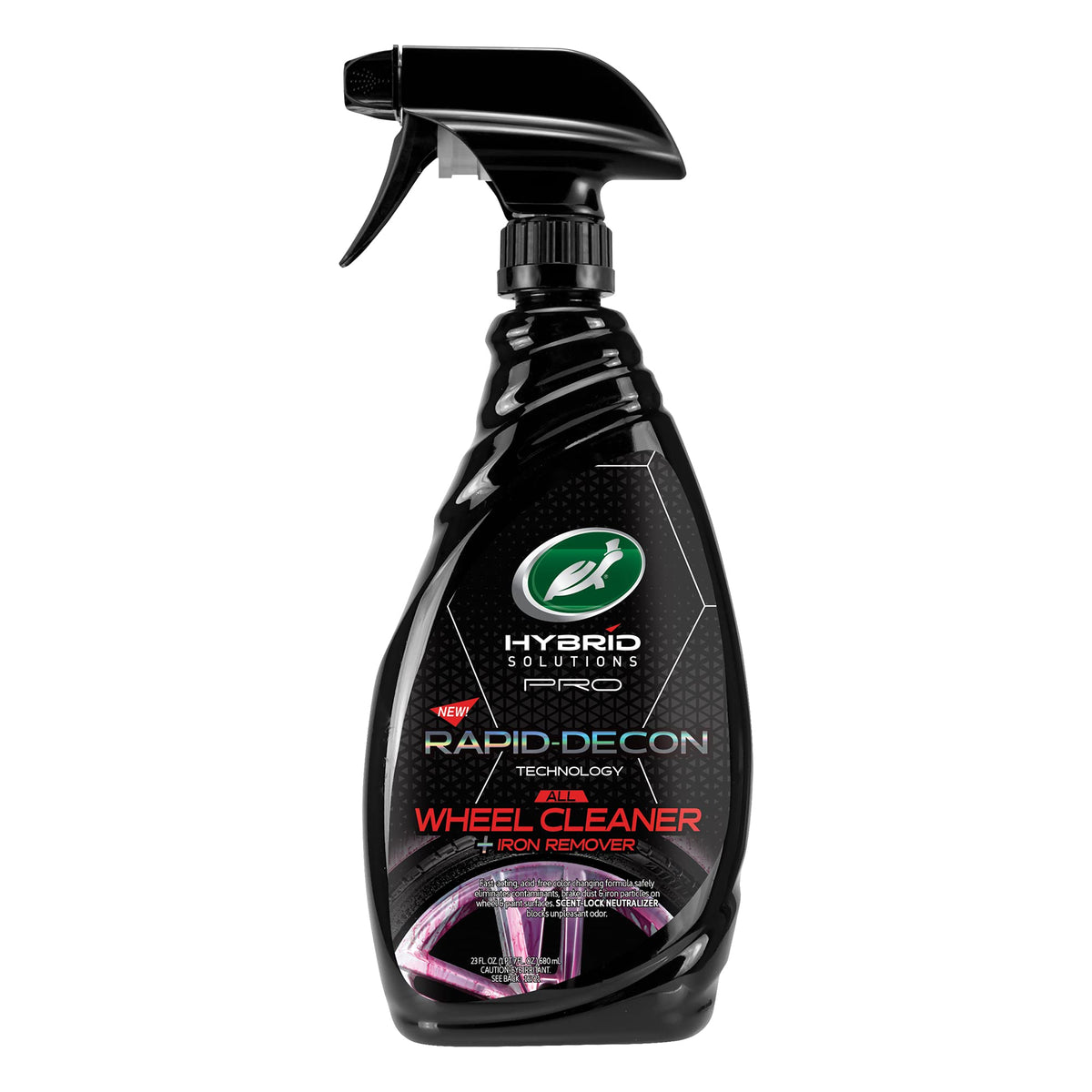 Turtle Wax 53759 Hybrid Solutions All Wheel Cleaner & Iron Remover, Rapid Removal Of Surface Contaminants, Brake Dust And Rust,