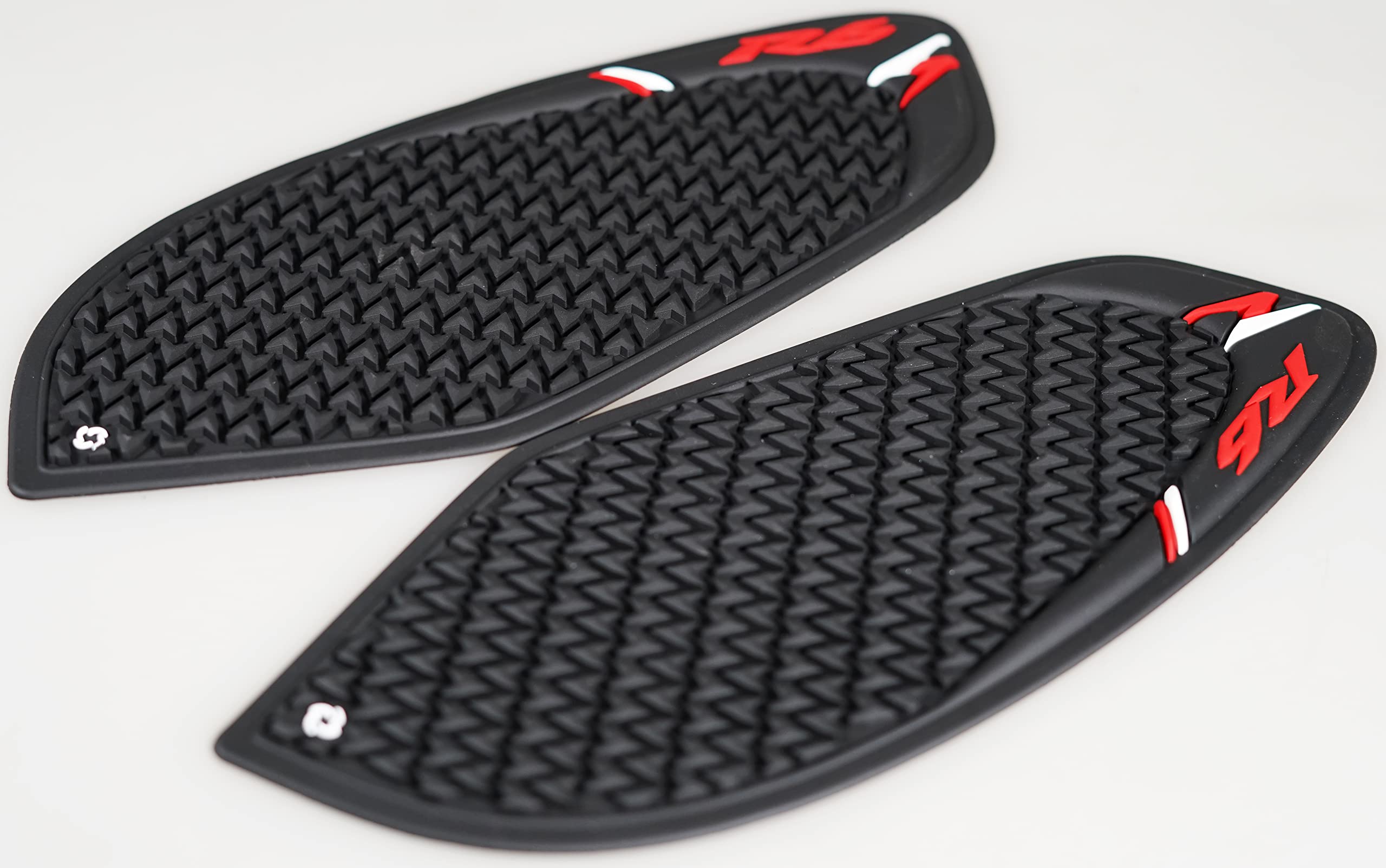 Revsostar Real Carbon Fibre Gas Cap, Anti Slip Sticker, Triple Tree Front End Upper, Top Clamp Decal Stickers, Tank Pad, Tank Pr