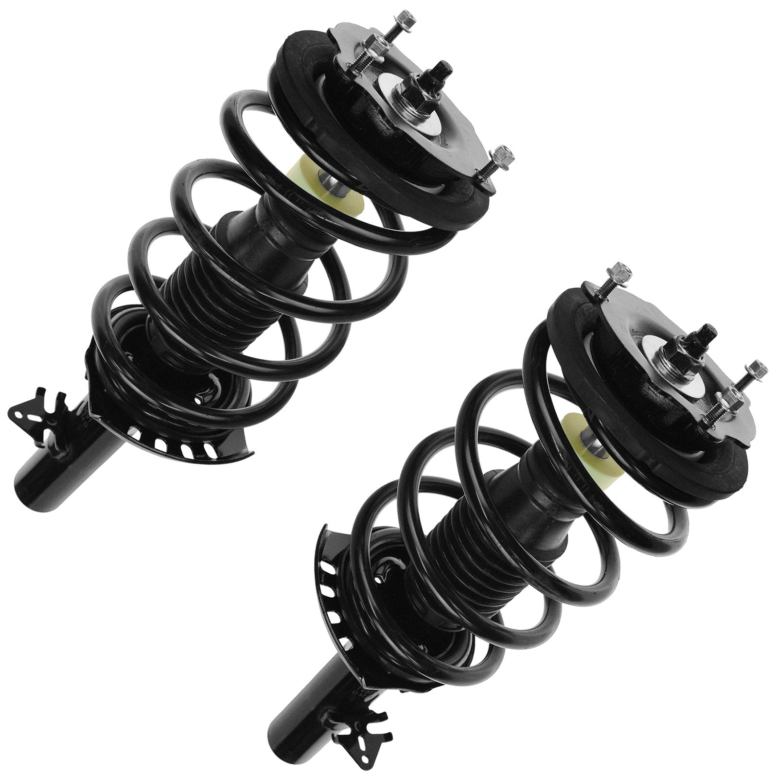 Trq Front Strut & Coil Spring Assembly Set Driver & Passenger Sides Compatible With 97-02 Lincoln Continental