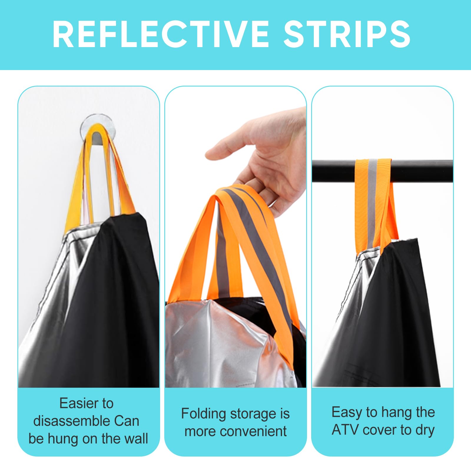 Neverland ATV Cover Waterproof Heavy Duty XL Universal Quad Cover Outdoor Storage Cover 4 Wheeler Rain Cover All Weather for Pol