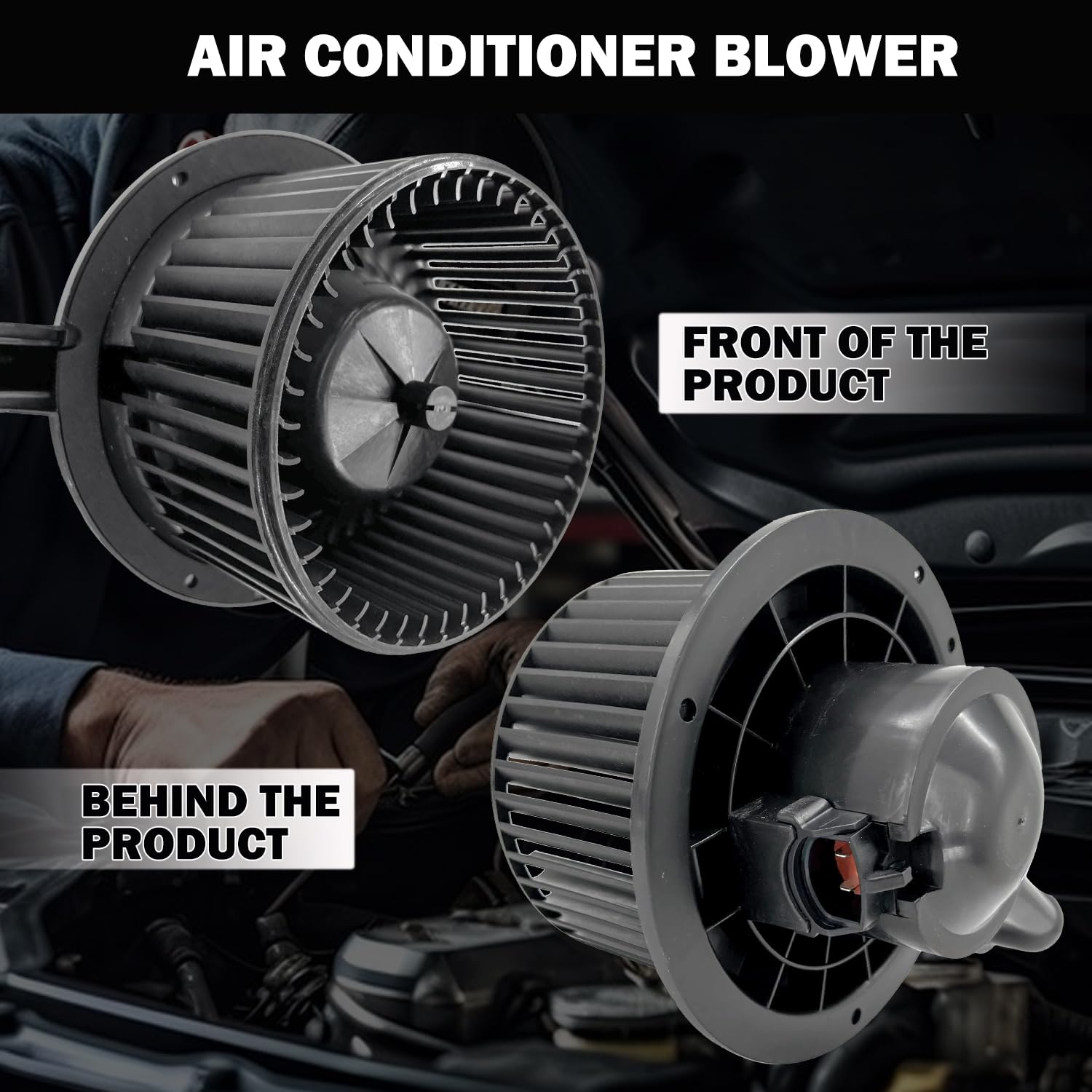 Aspligo 700178 Ac Heater Blower Motor Fan Assembly Fit For Ford Explorer 2006-2010 Explorer Sport Trac 2007-2010, For Mercury Mo