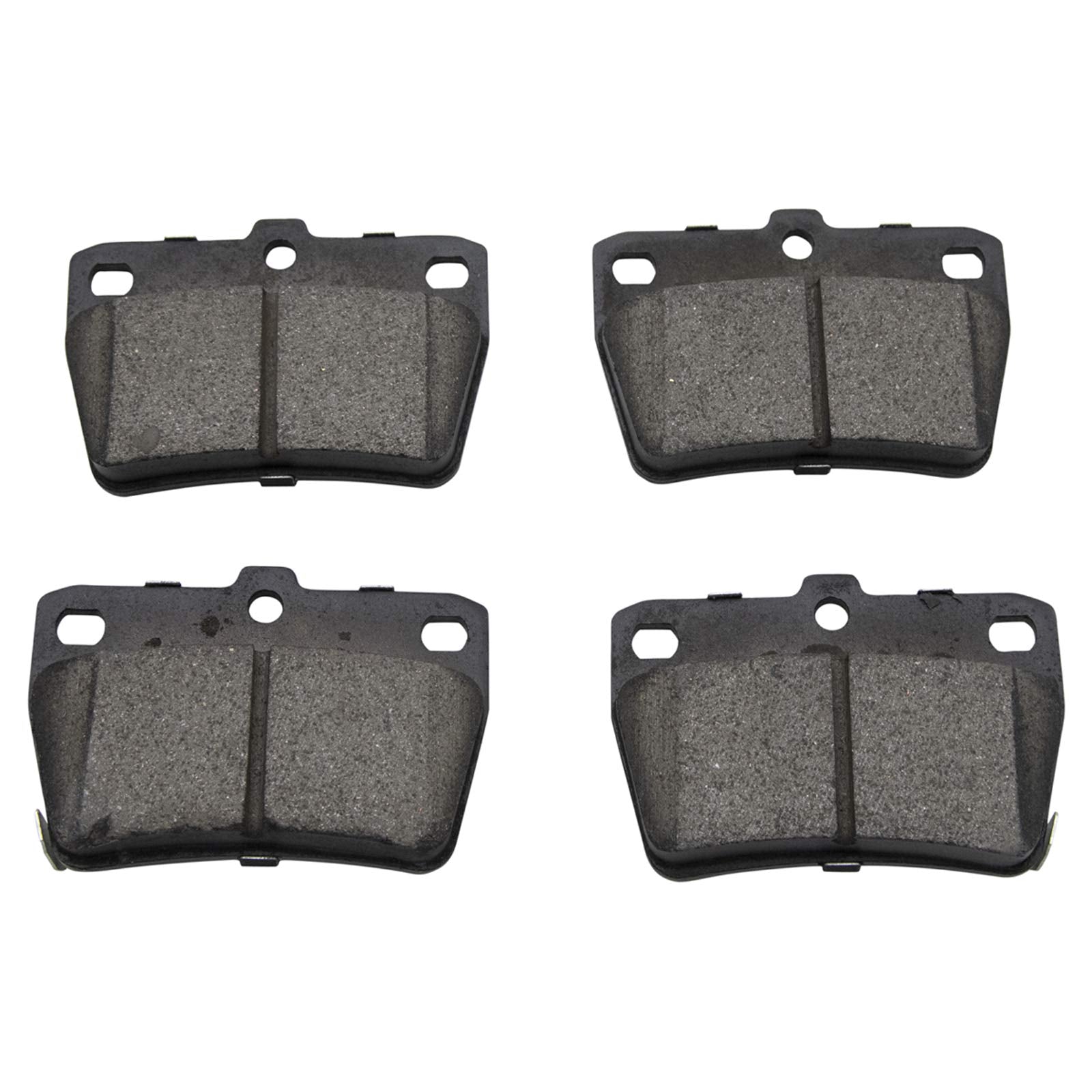 TRQ Rear Brake Pads Ceramic Compatible with 2004-2005 Toyota RAV4