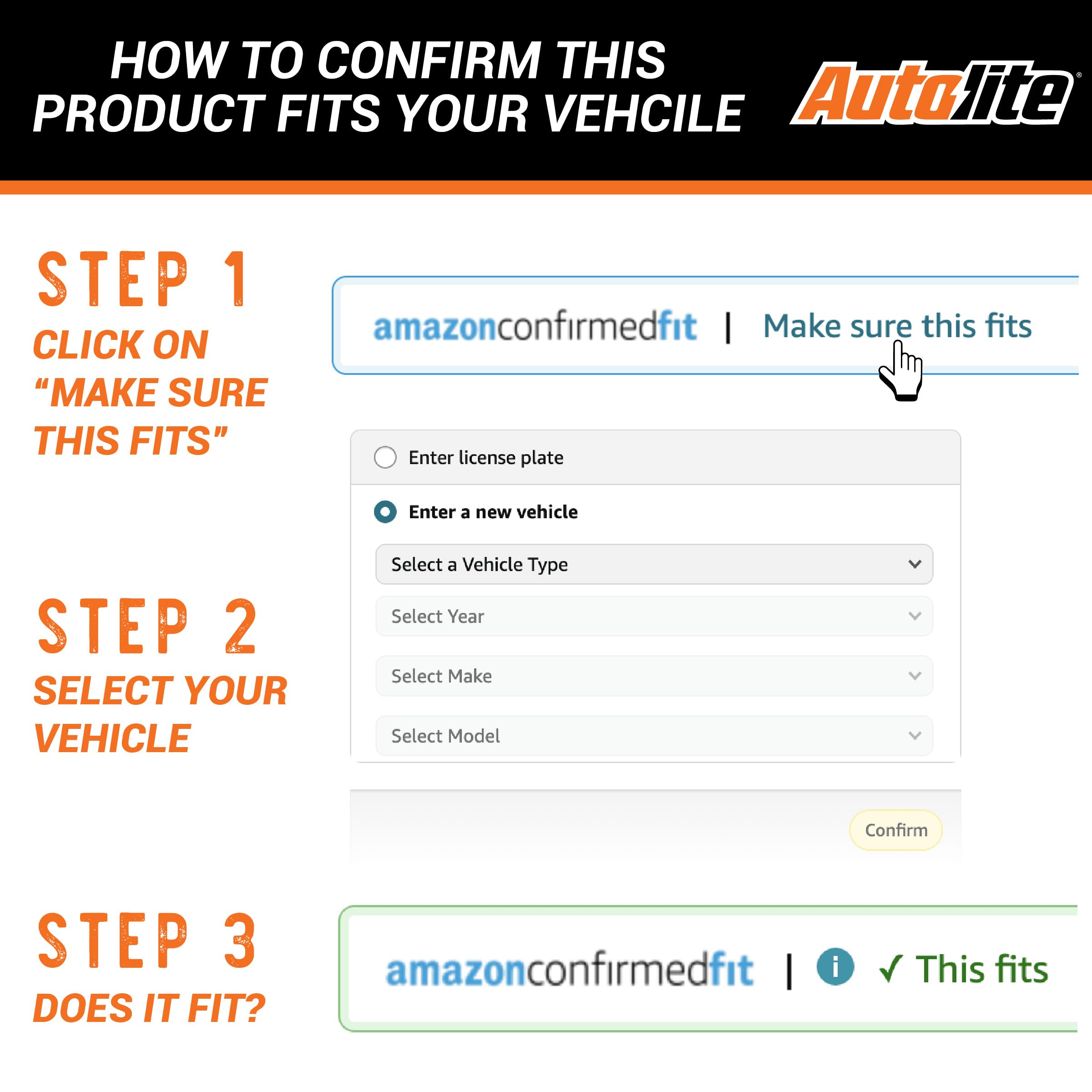 Autolite App5364 Double Platinum Automotive Replacement Spark Plugs (4 Pack)