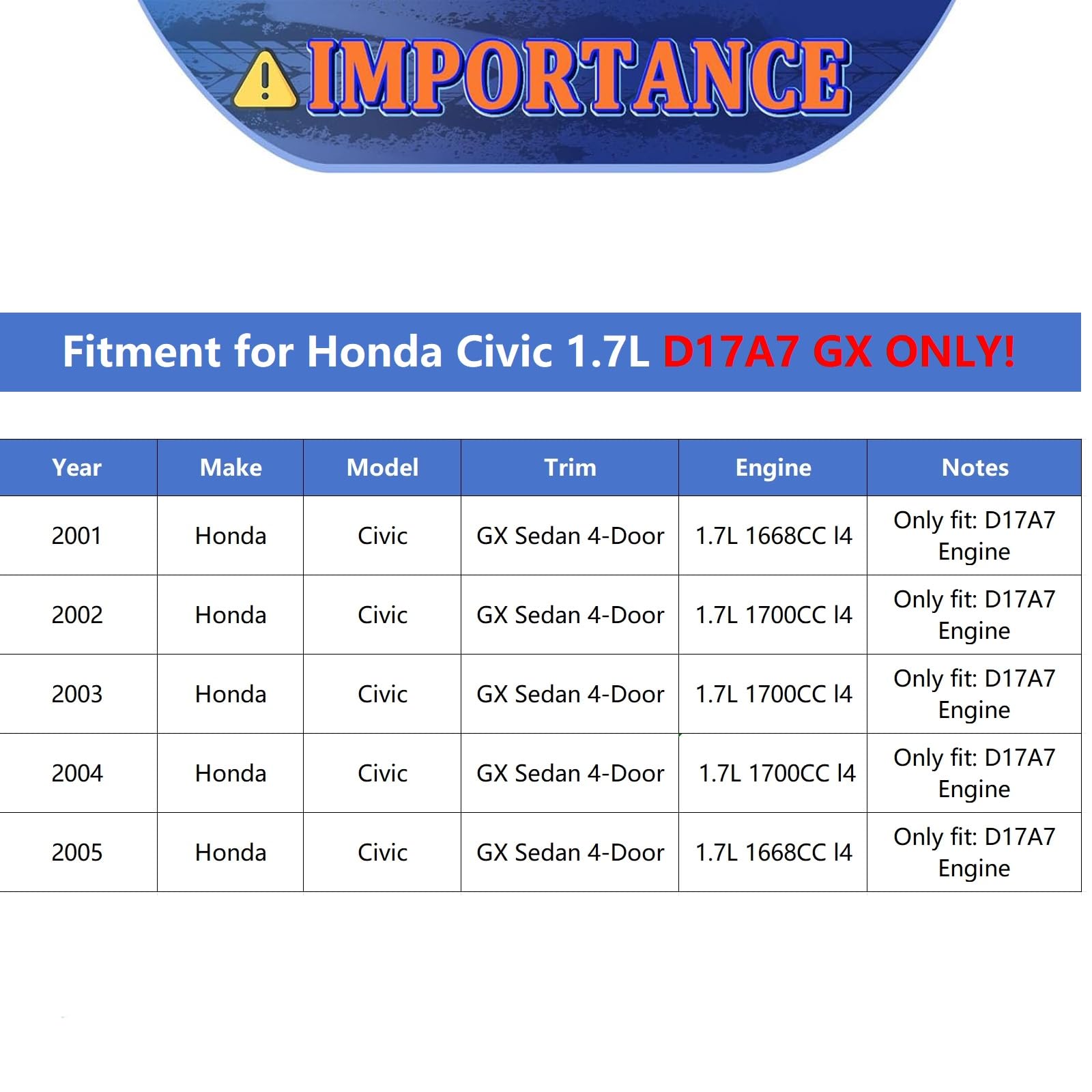 Maxfavor 2Pcs Oxygen Sensor Direct Replacement For Honda 2005 2004 2003 2002 2001 Civic 1.7L O2 Sensor 234-4092 234-4123 Upstrea