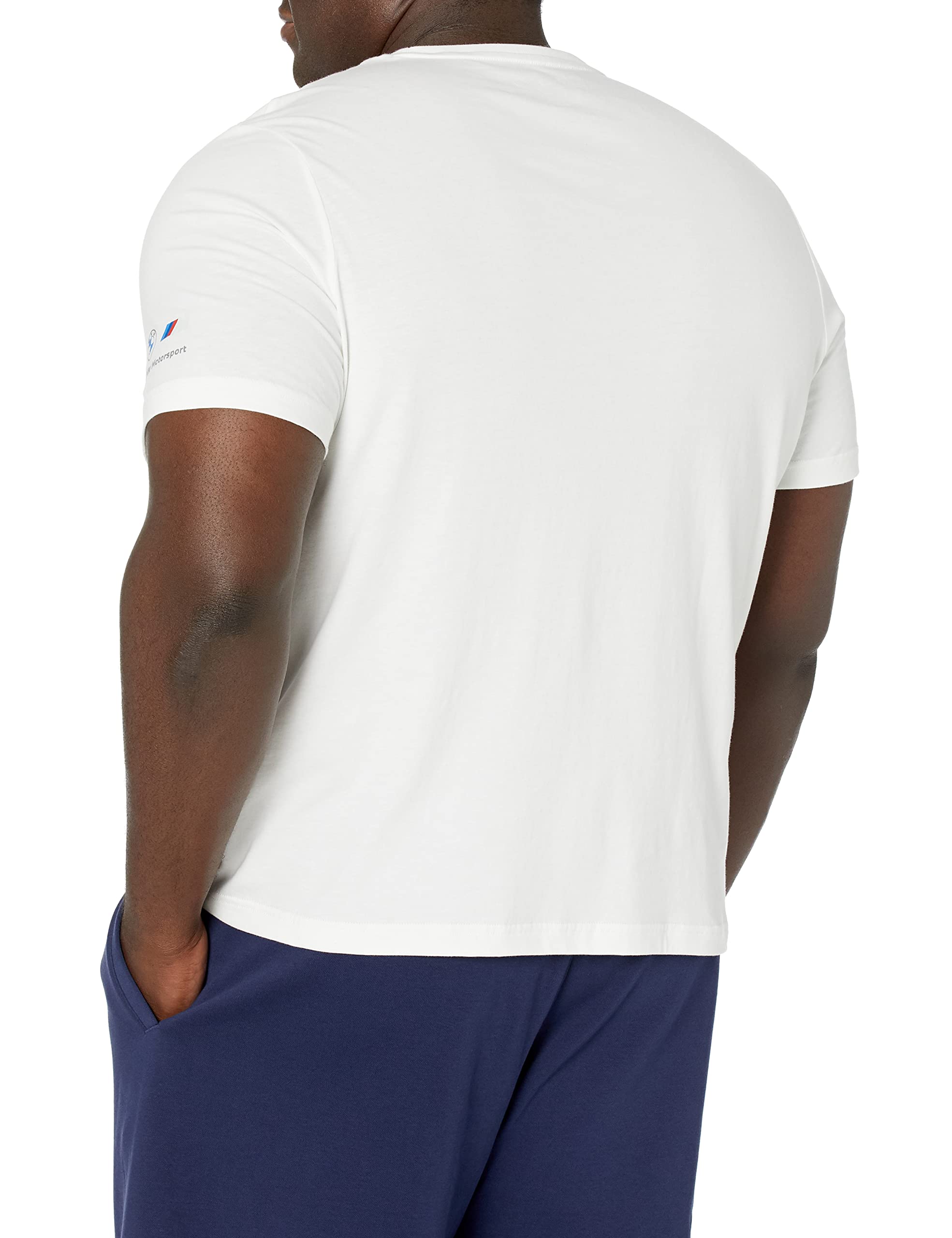 PUMA Men's Standard BMW MMS Abstract Graphic Tee, White, Large