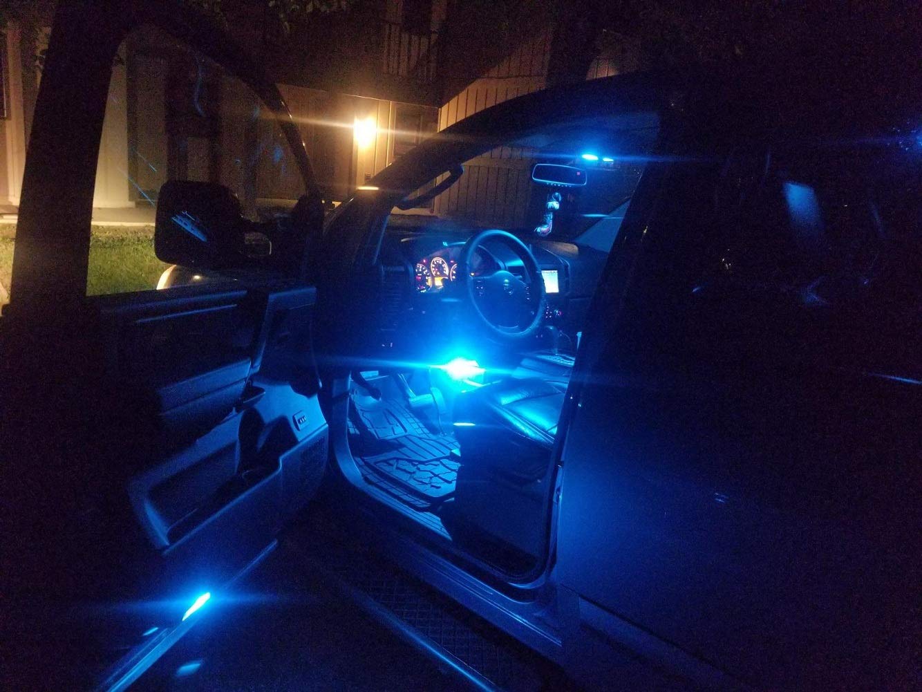 Autogine 10Pcs Error Free 194 168 175 2825 W5W T10 Led Bulbs Ice Blue Super Bright 3030 Chipset For Interior Dome Map Door Court