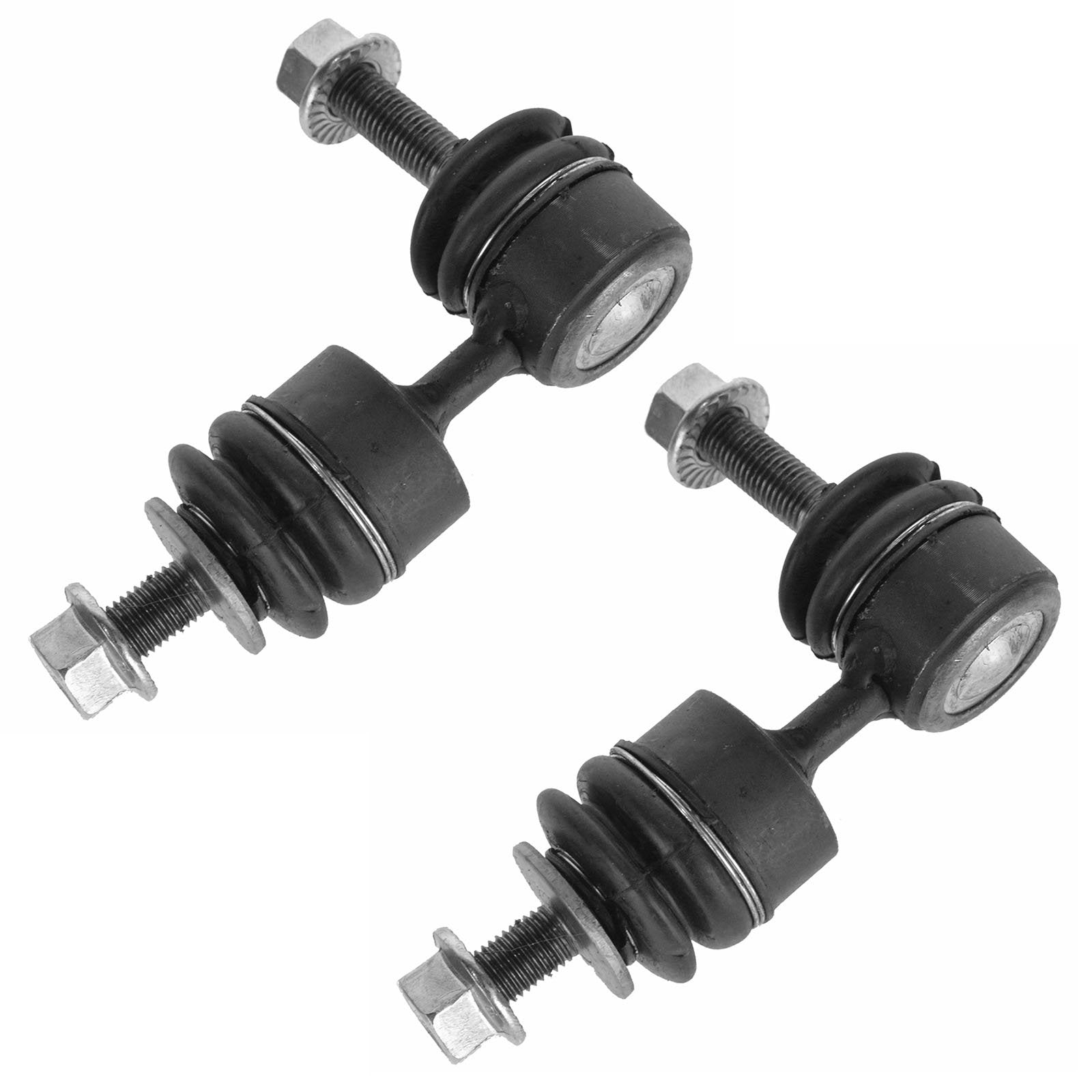 Trq Rear Sway Bar Stabilizer Link Set Compatible With 2004-2013 Mazda 3 2006-2015 5 2008-2013 Volvo C30 2006-2013 C70 2004-2011