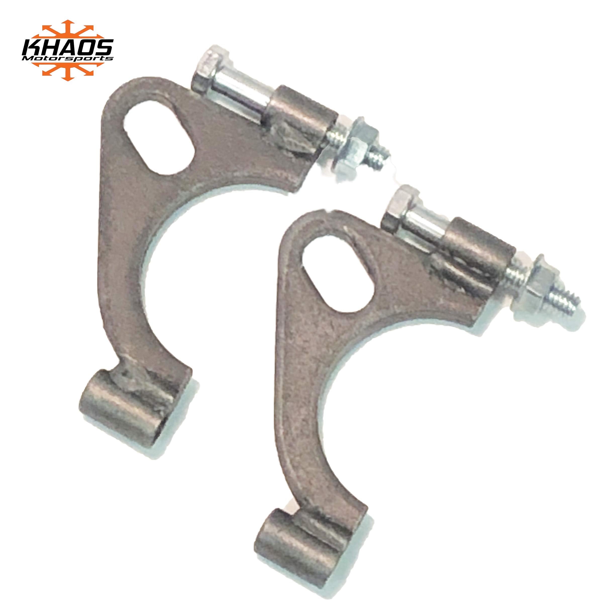 2'' Inch Exhaust Flange Flat Oval Split Repair Replacement Khaos Motorsports