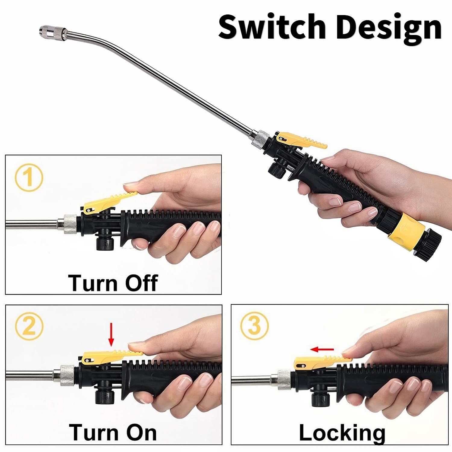 Rv Water Heater Tank Rinser,Metal Tube Water Tank Flusher,Powerful Water Spray,Flushes And Removes Sediment And Scale From Rv Wa