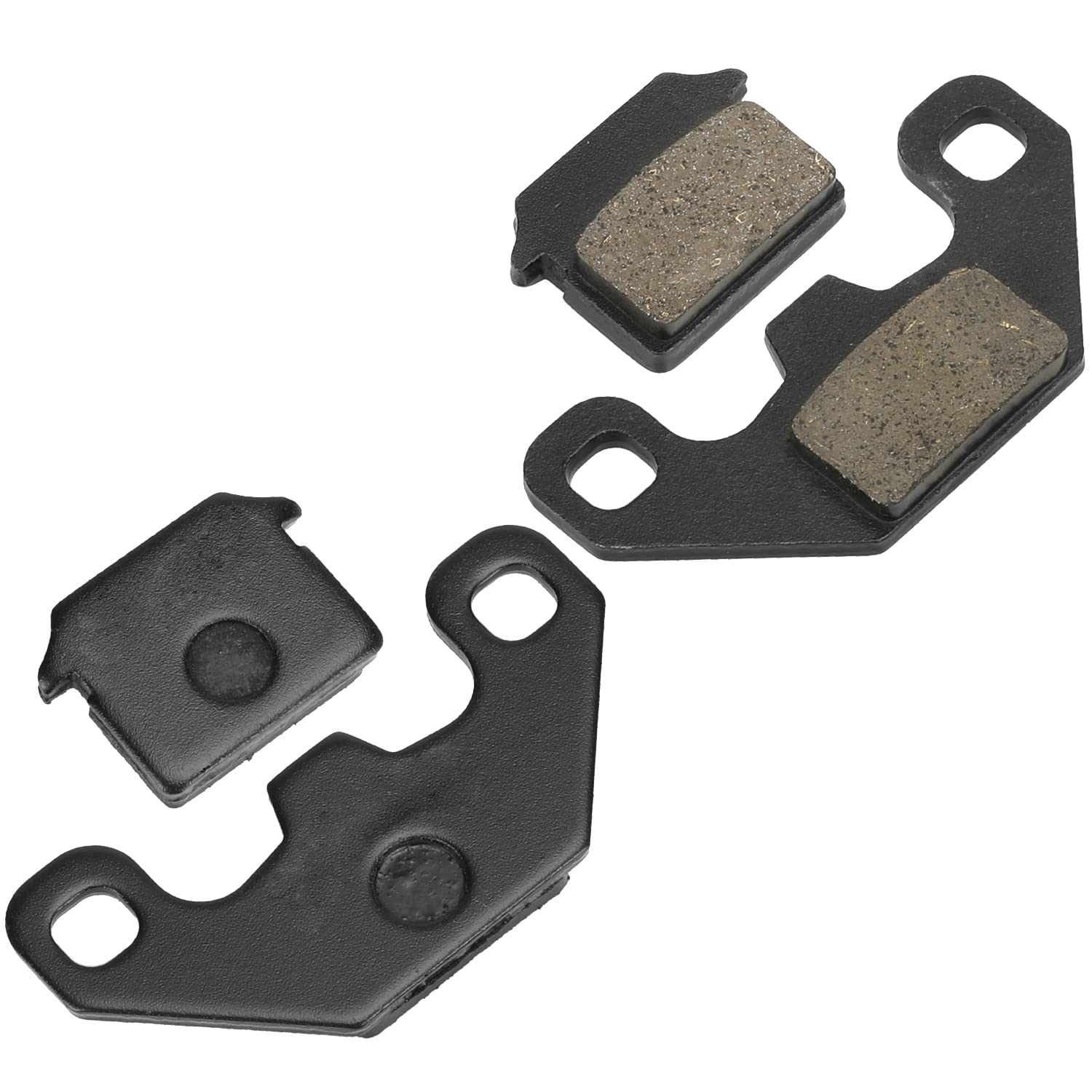 Yoxufa Rear Ceramic Disc Brake Caliper Pads Shoes For 70Cc 90Cc 110Cc 125Cc Ssr Apollo Db27 Kayo Ts90 Tsd-F110 Stomp Juicebox Fxj110 4-Stroke Engine Chinese Pit Dirt Bike Parts