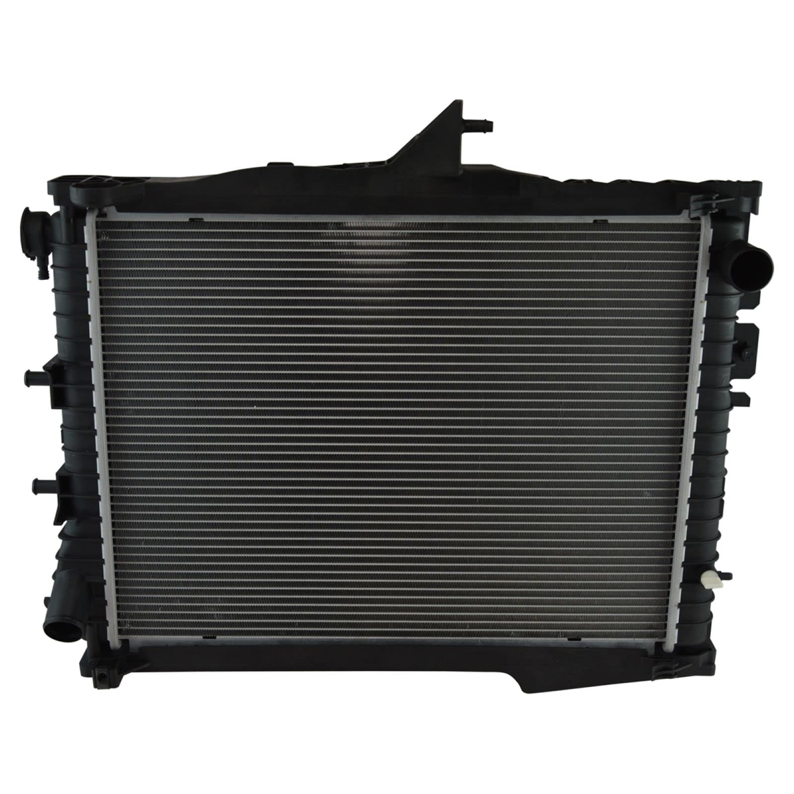 Trq Radiator Assembly Aluminum Core Compatible With 07-09 Chrysler Aspen 04-09 Dodge Durango Ch3010316 Ch3010317 Cu2738 Cu2739