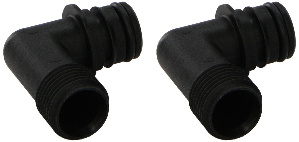 Flojet 20381-008 Quad Port Fitting, Black