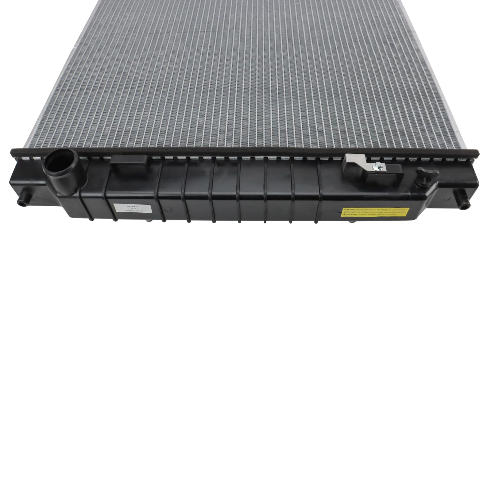 Trq Radiator Assembly Aluminum Core Compatible With 04-05 Ford E-350 Club Wagon 04-10 E-350 Super Duty E-450 Super Duty Cu2976