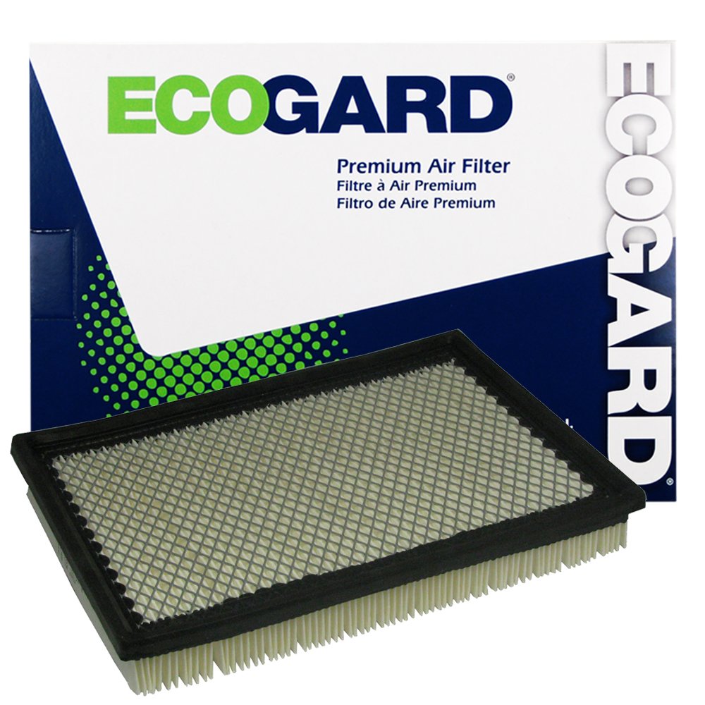 ECOGARD XA5414 Premium Engine Air Filter Fits Jeep Liberty 3.7L 2002-2007, Grand Cherokee 3.7L 2005-2010, Grand Cherokee 4.7L 20
