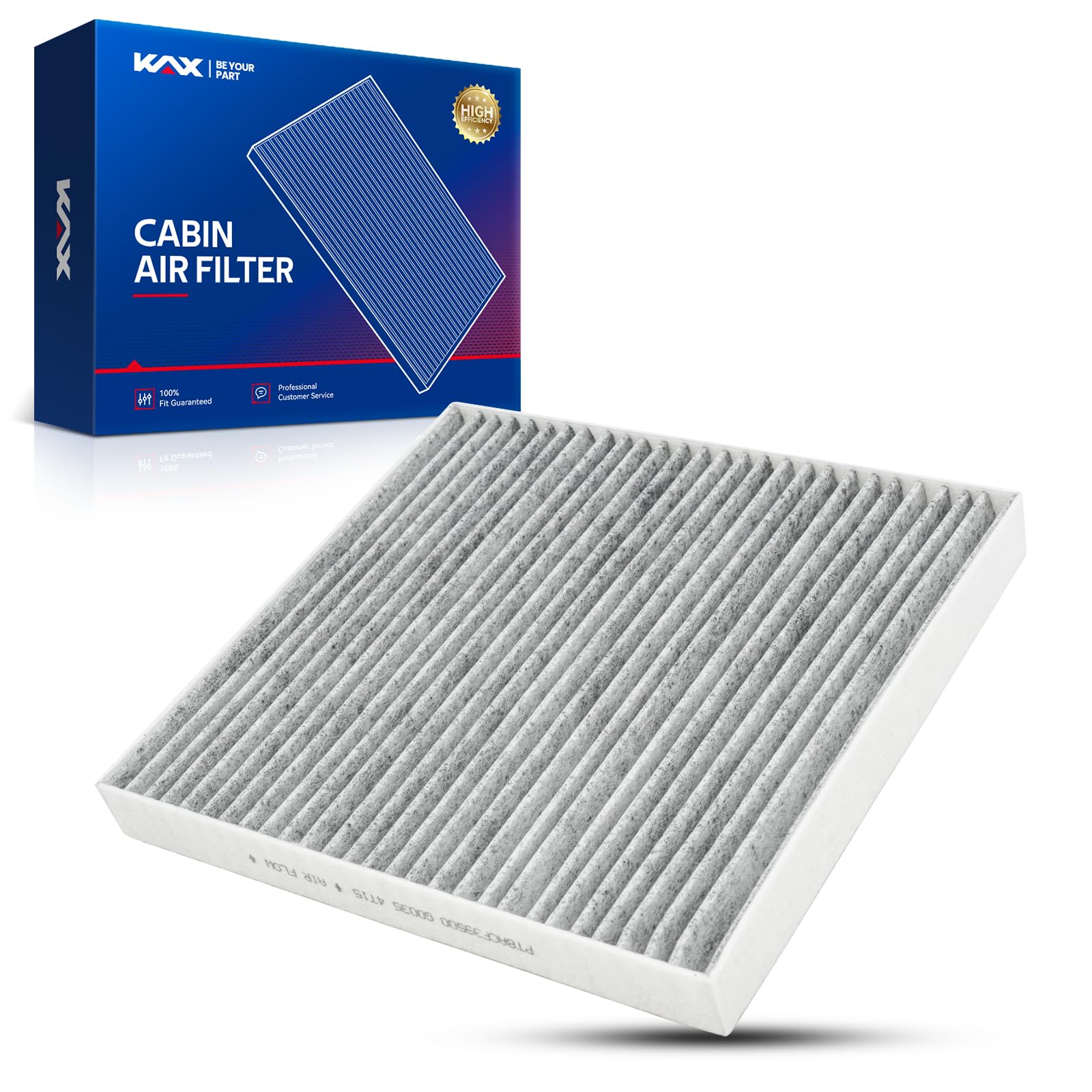 Kax Cabin Air Filter, Cf10372 Replacement For Maz-Da 6 2.3/3.0L 2003 2004 2005 2006 2007 2008, Strong Adsorption W/Upgraded Acti