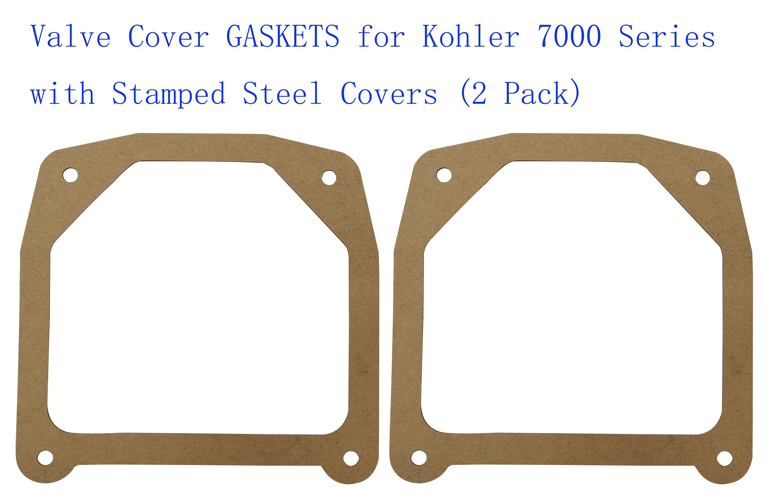 Replace Kohler 7000 Cover Gaskets These Fit The 7000 Model Engines With Stamped Steel Valve Covers (2 Pack)