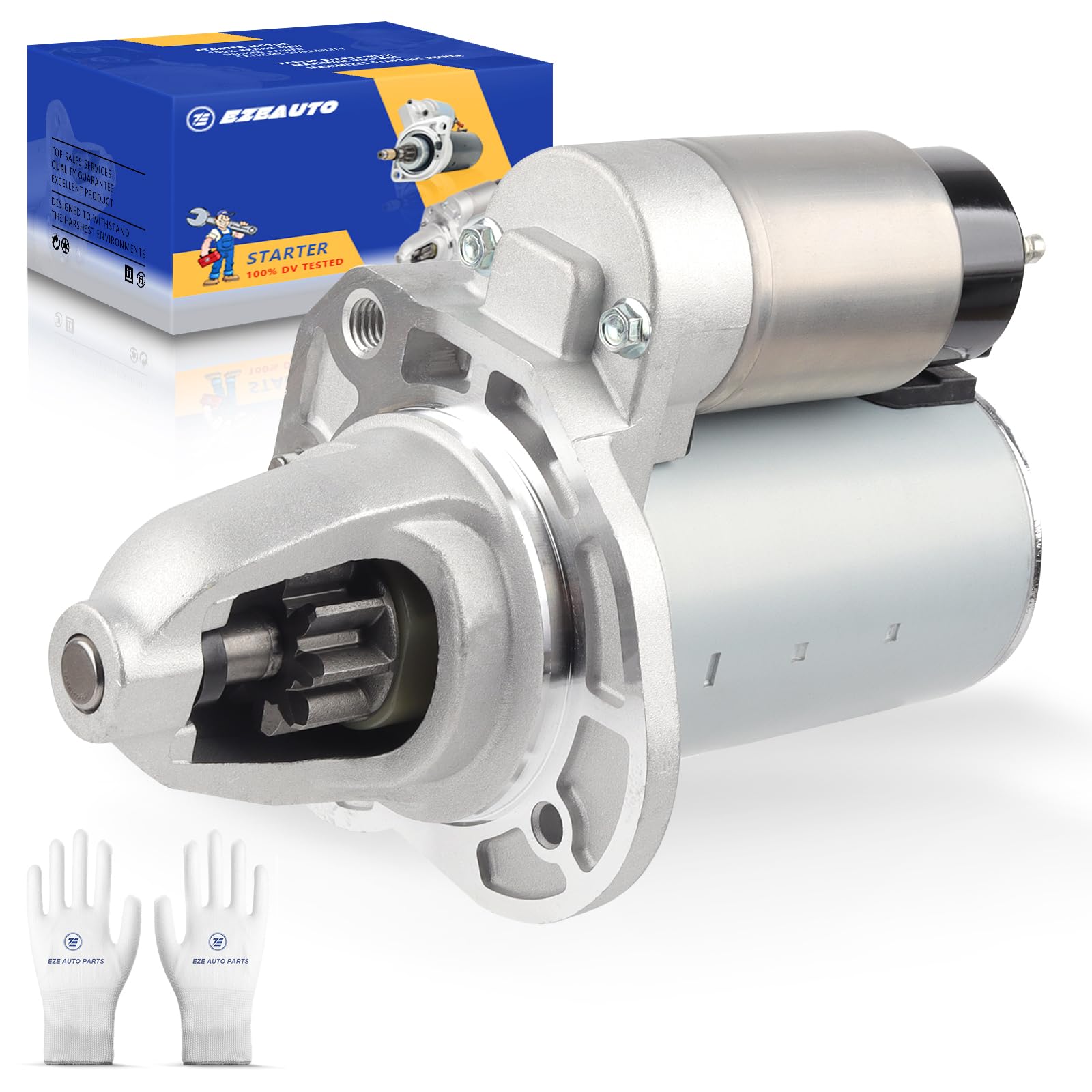 Ezexpreze 19202 New Starter for Jeep Wrangler 3.6L 2012-2017 Wrangler JK 2018, for Dodge Charger Chrysler 300 3.6L 2017-2019, fo