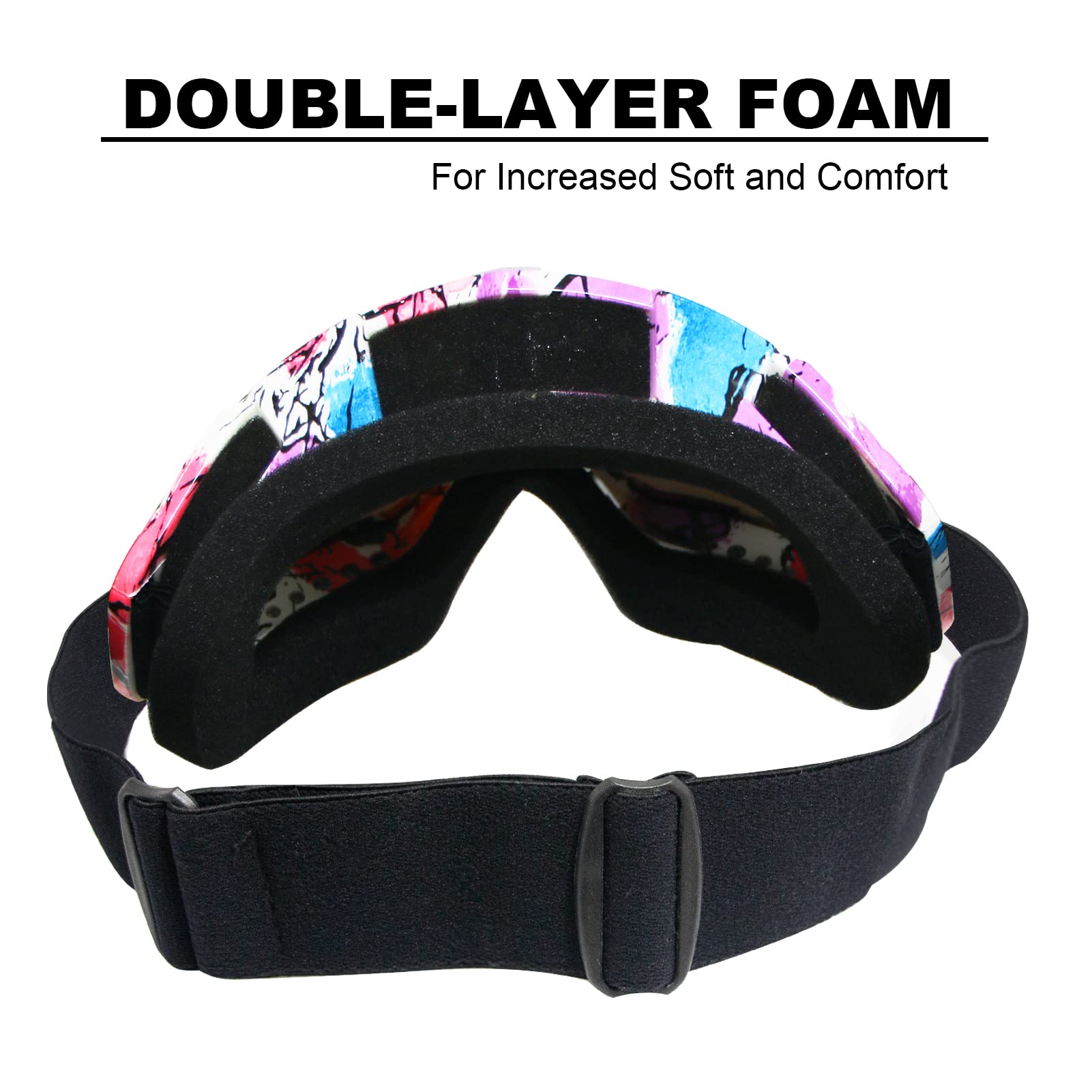 Dirt Bike Goggles Atv Motorcycle Goggles For Men Motocross Riding Goggles Uv400 Otg Offroad Goggle Mx Helmet Racing Four Wheeler