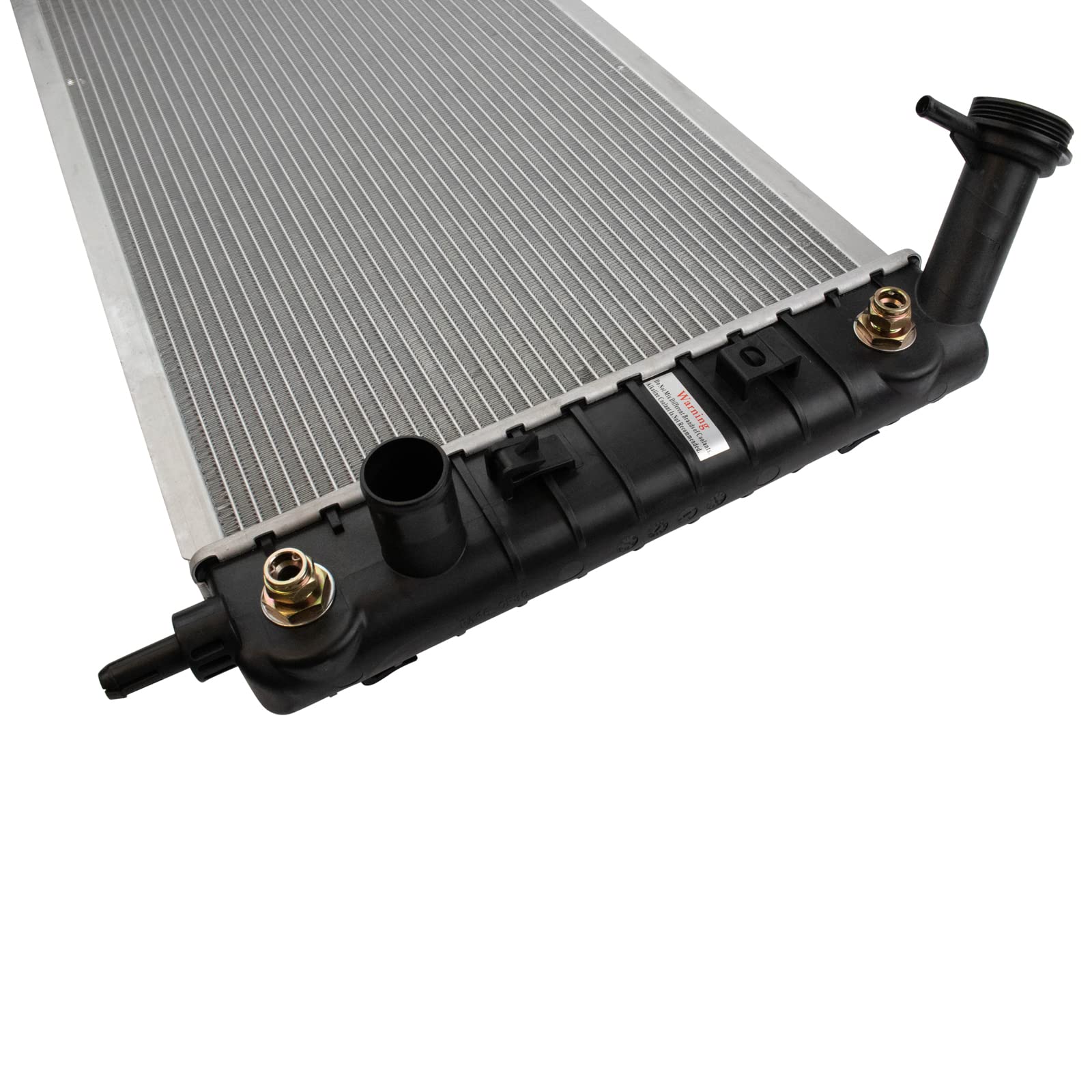 Trq Radiator Assembly Aluminum Core Compatible With 05-09 Buick Lacrosse 04-05 Chevrolet Impala Monte Carlo 04-08 Pontiac Grand