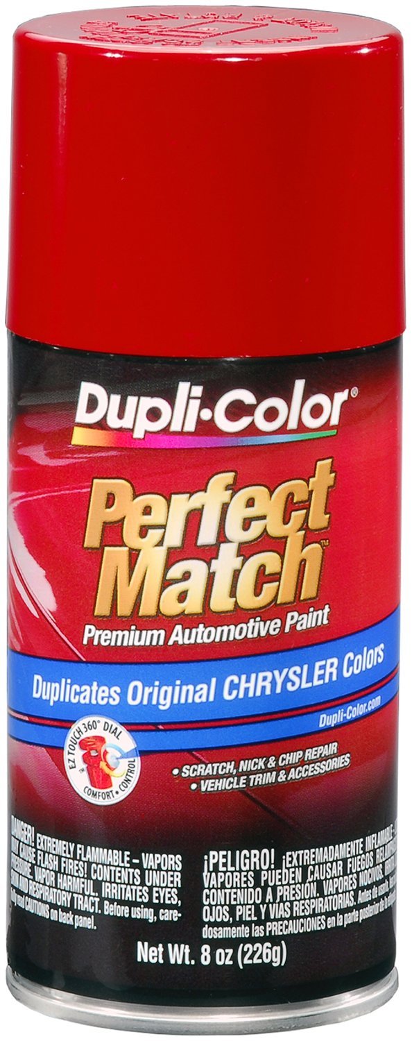 Dupli-Color (Bcc0382-6 Pk Radiant Fire Chrysler Perfect Match Automotive Paint - 8 Oz. Aerosol, (Case Of 6)