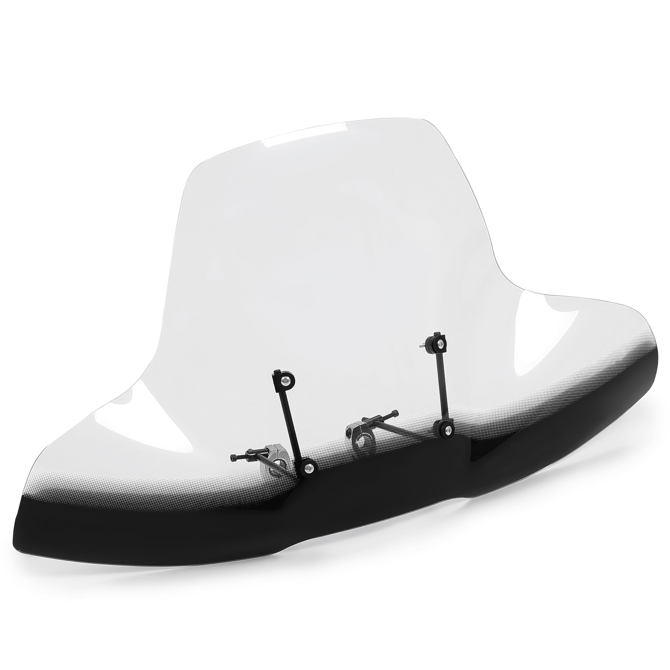 Kuafu Atv Windshields & Windscreens Universal Compatible With Polaris Arctic Cat Honda Yamaha Can-Am Kawasaki Harley Davidson Models