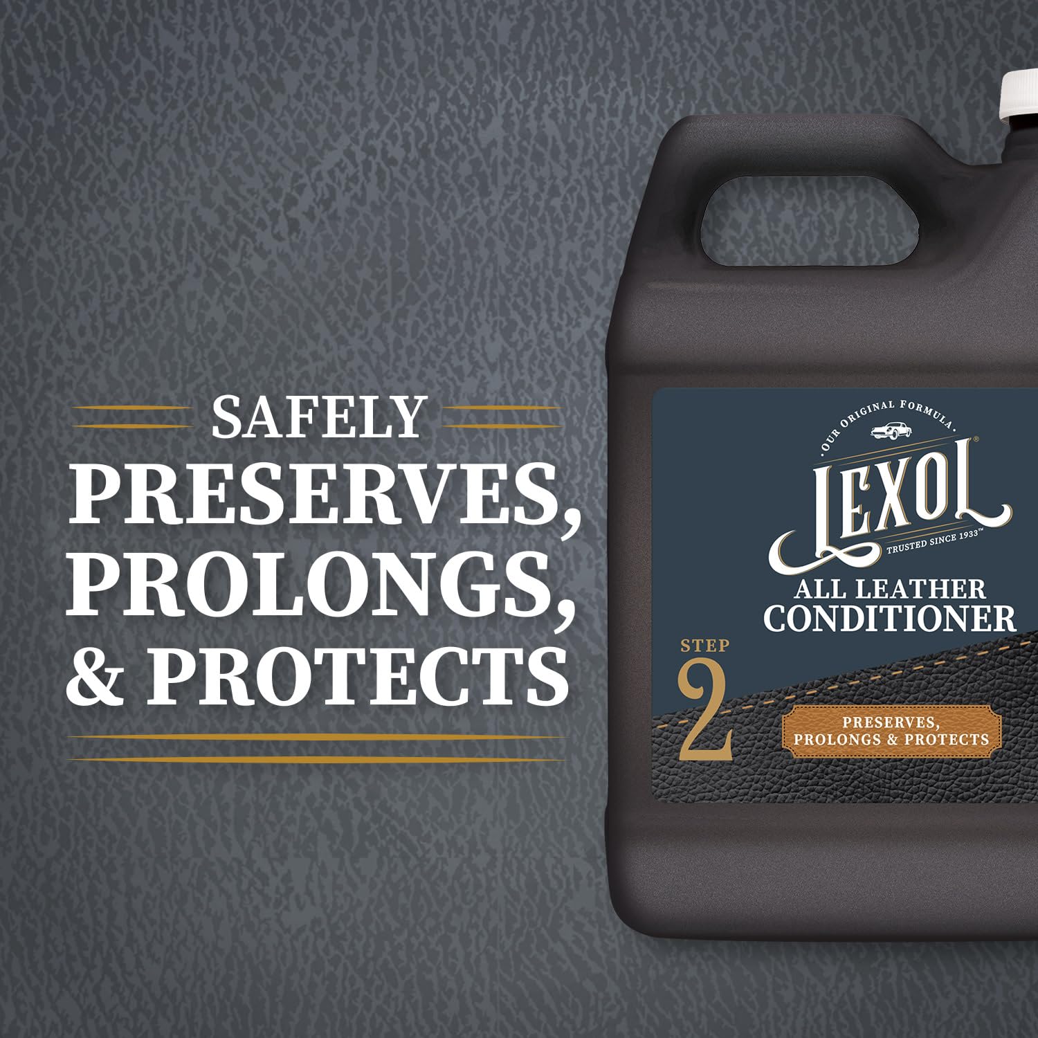 Lexol All Leather Conditioner that Preserves, Prolongs and Protects, 1-Liter, Black