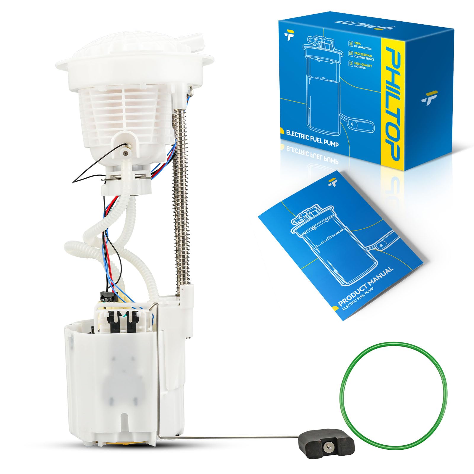 PHILTOP Electric Fuel Pump Assembly Fits for Dodge Ram 1500 2004 2005 2006 2007 V8 4.7L, FG1442