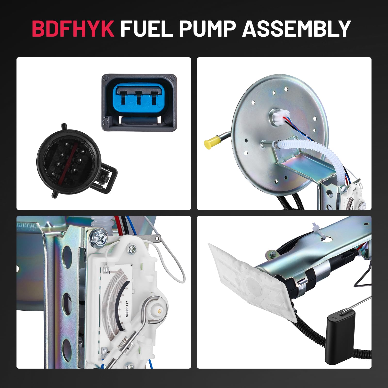 BDFHYK Fuel Pump Module Assembly E2336S Compatible with Crown Victoria